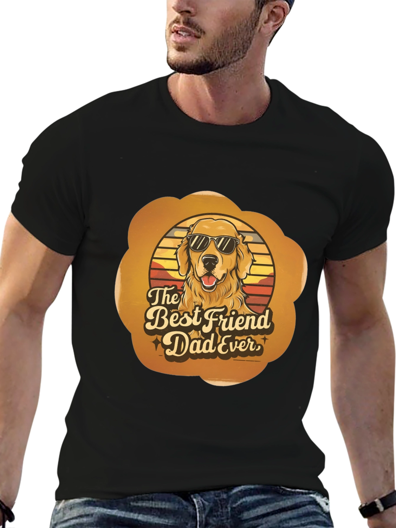 Best Friend Dog Dad T-Shirt