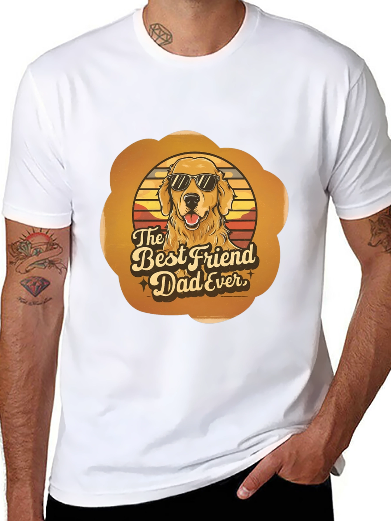 Best Friend Dog Dad T-Shirt