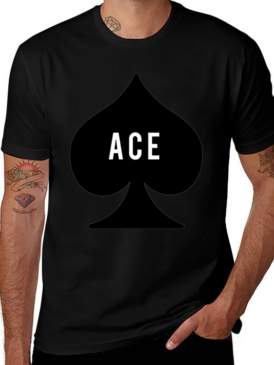 Ace of Spades Graphic T-Shirt - Classic Design