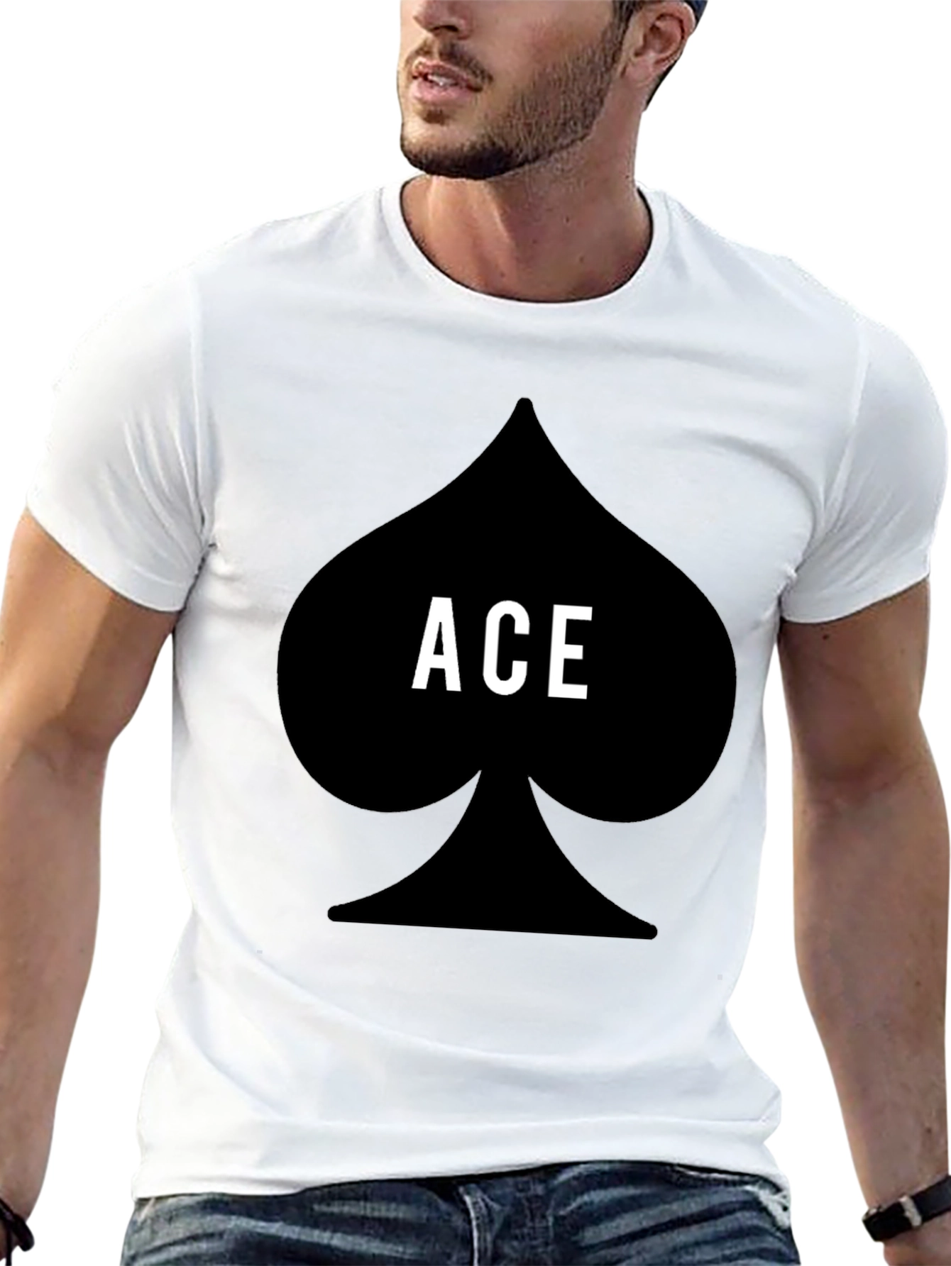Ace of Spades Graphic T-Shirt - Classic Design