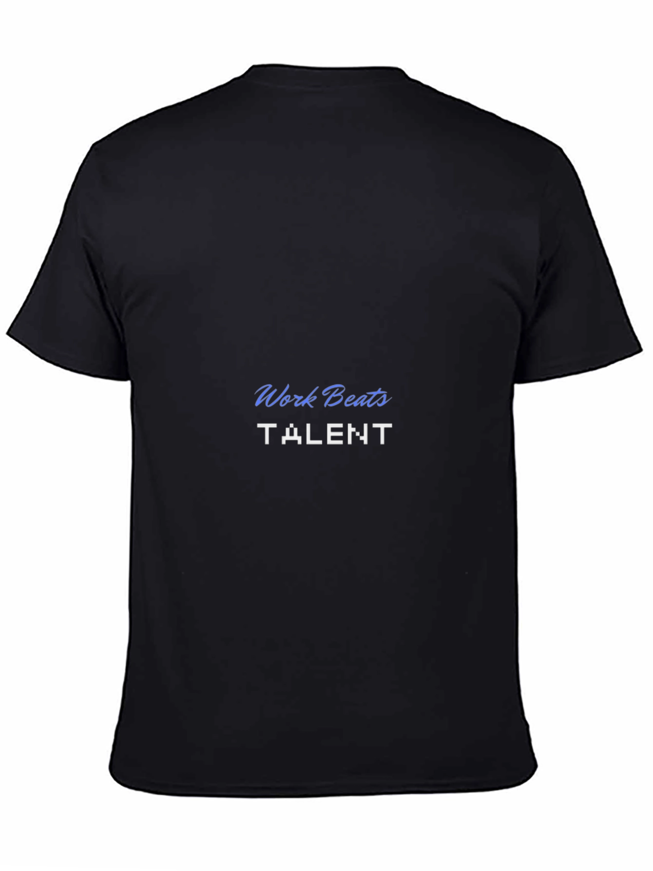 Work Beats Talent Graphic Tee - Black