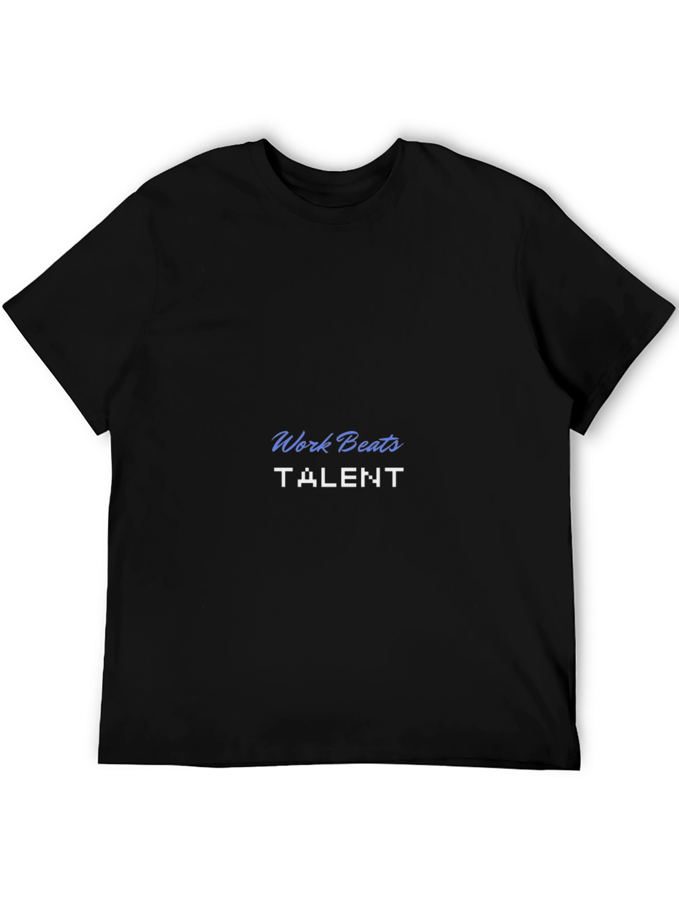 Work Beats Talent Graphic Tee - Black