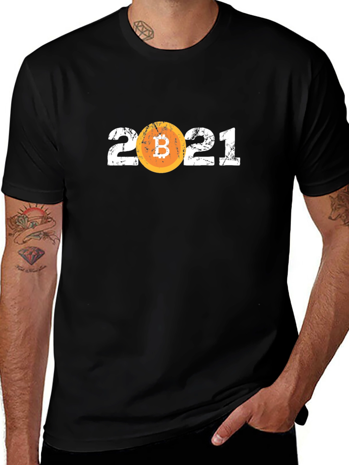 Bitcoin 2021 T-Shirt Crypto Tee