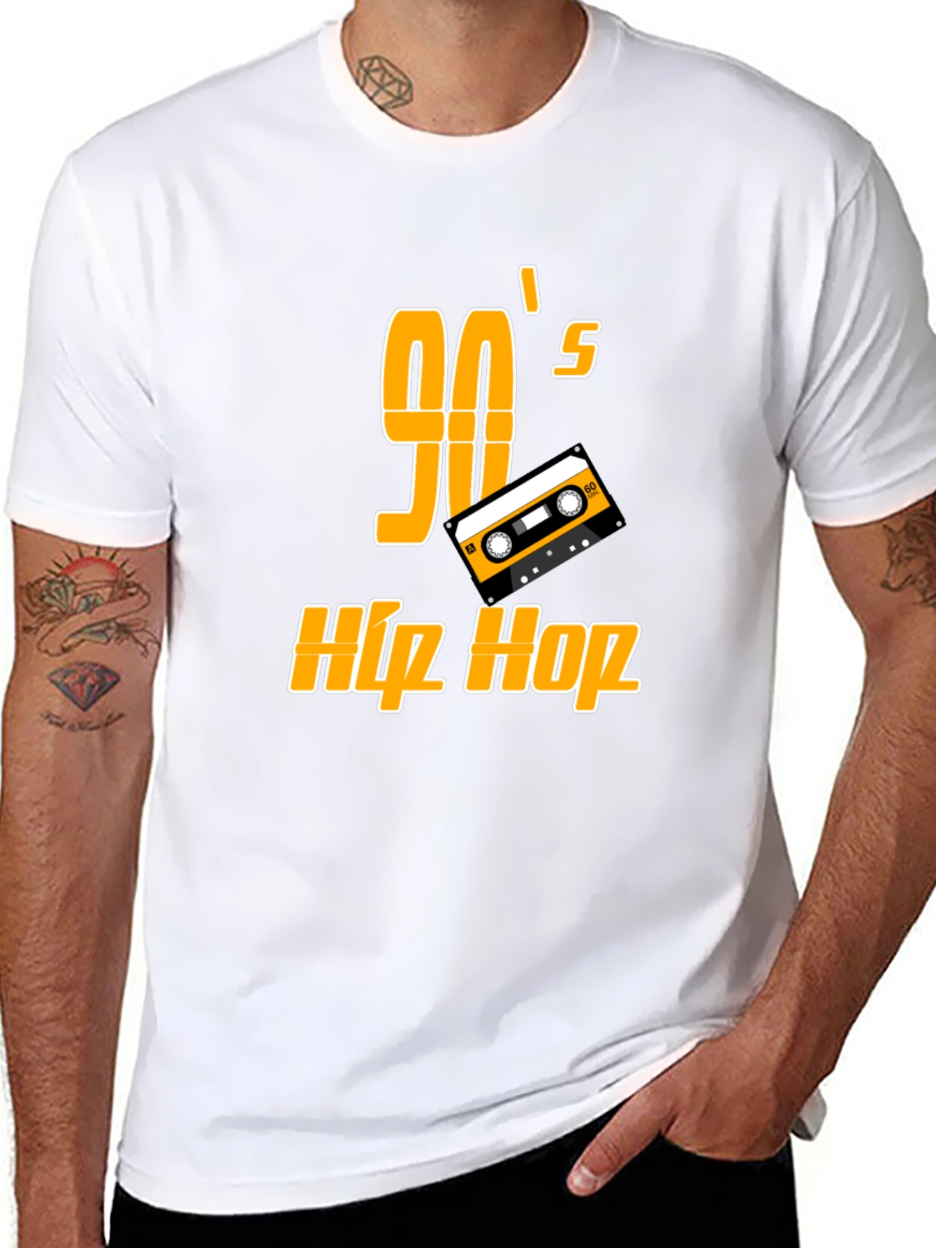 90s Hip Hop Graphic T-Shirt