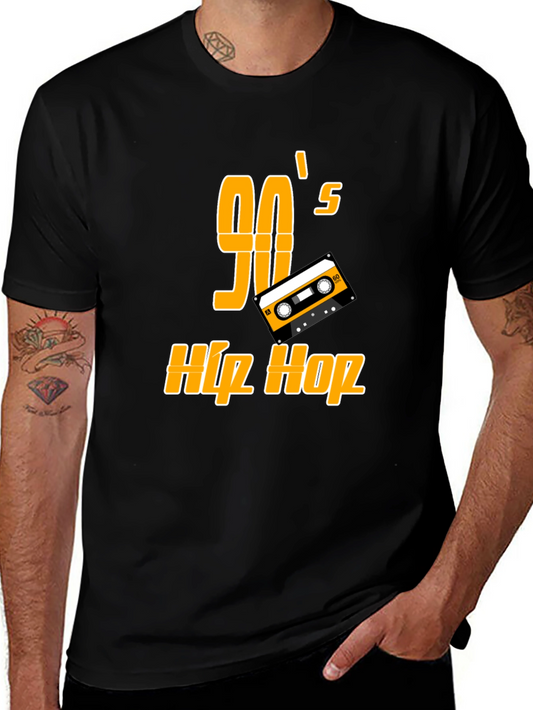 90s Hip Hop Graphic T-Shirt
