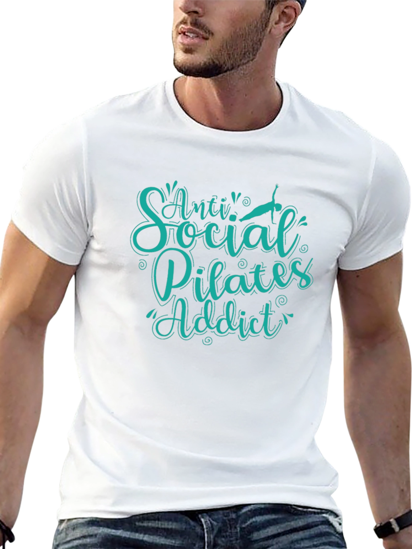 Anti Social Pilates Addict T-Shirt