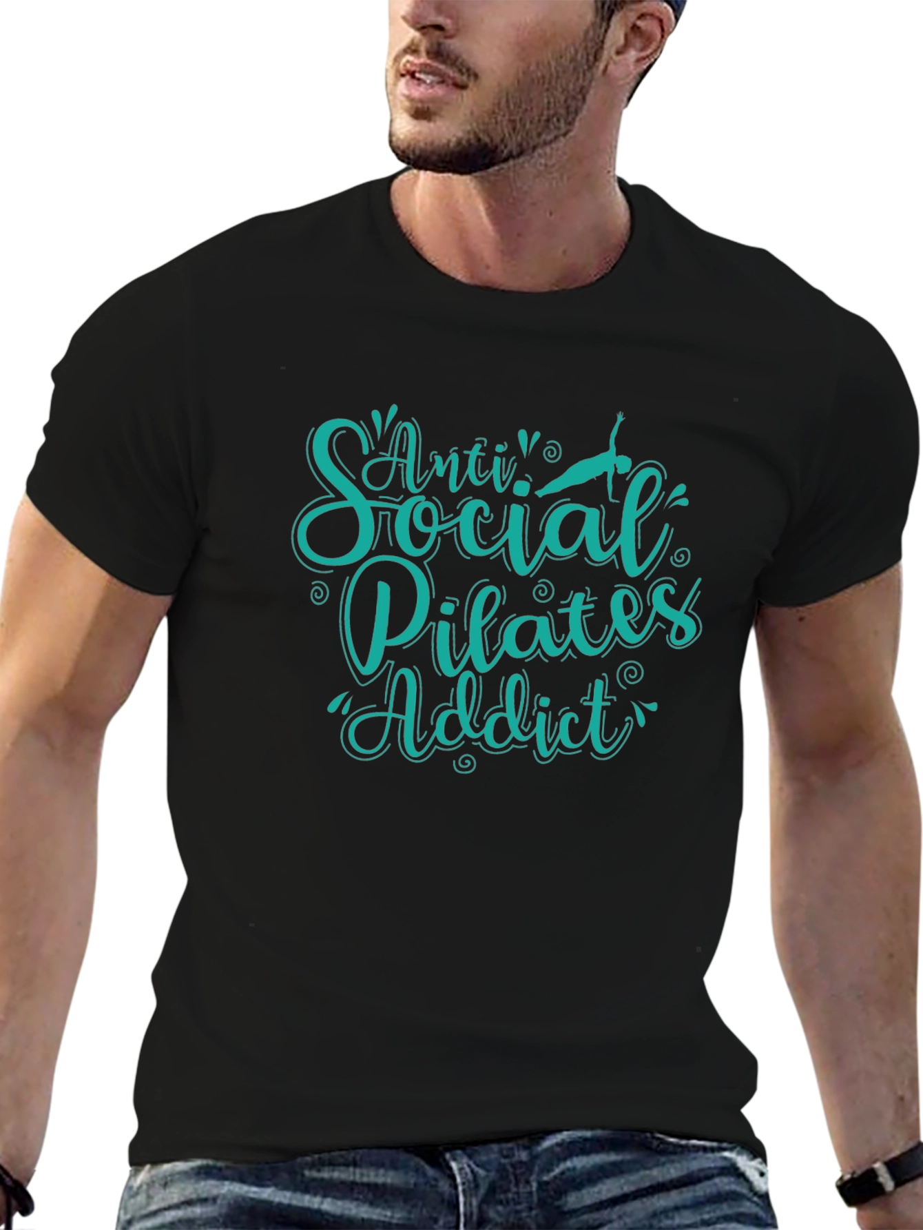 Anti Social Pilates Addict T-Shirt