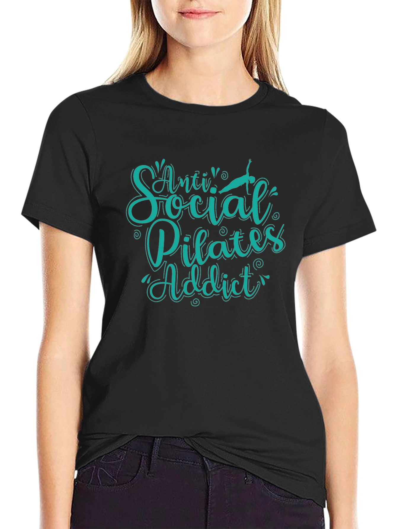 Anti Social Pilates Addict T-Shirt