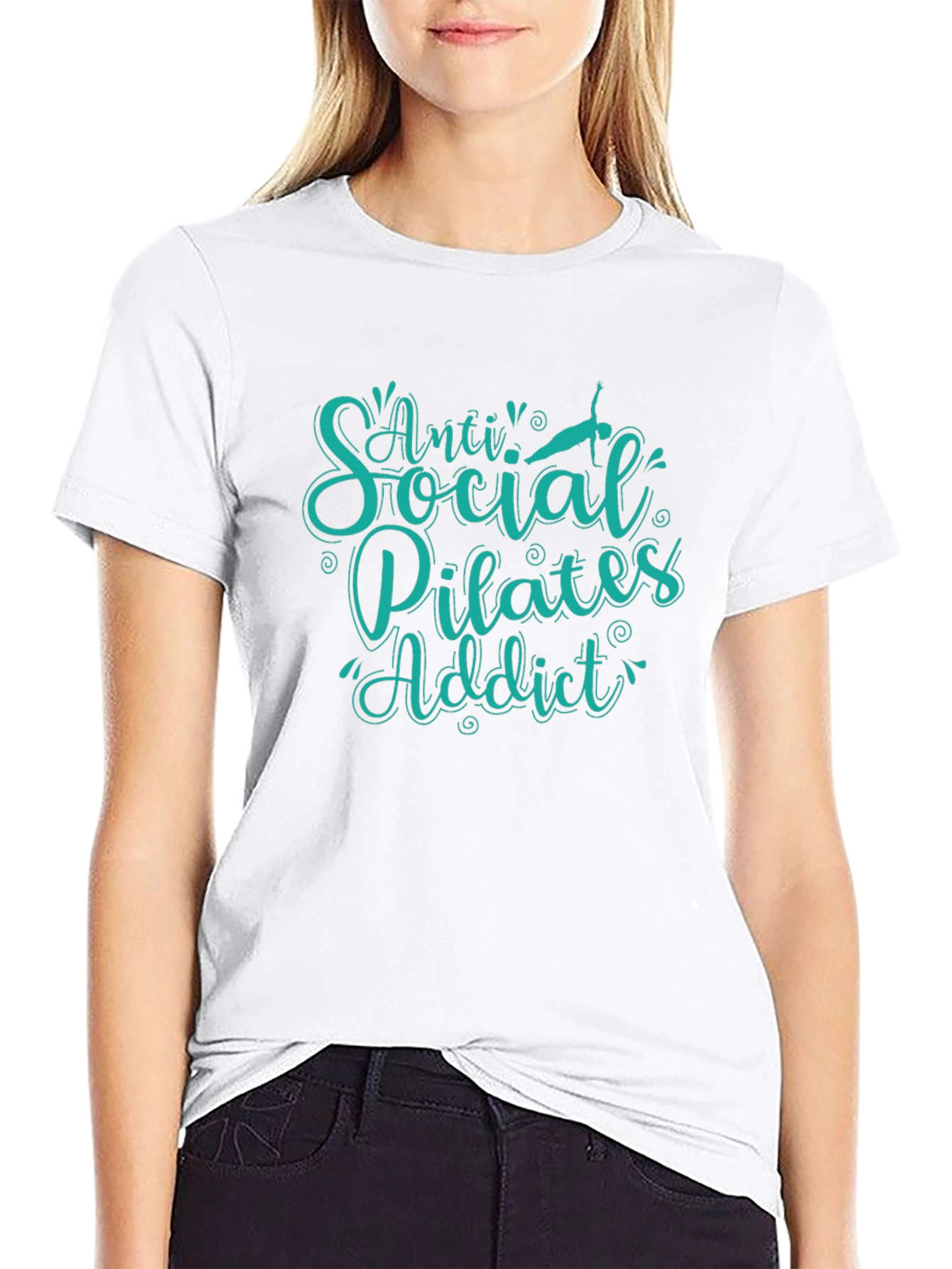 Anti Social Pilates Addict T-Shirt