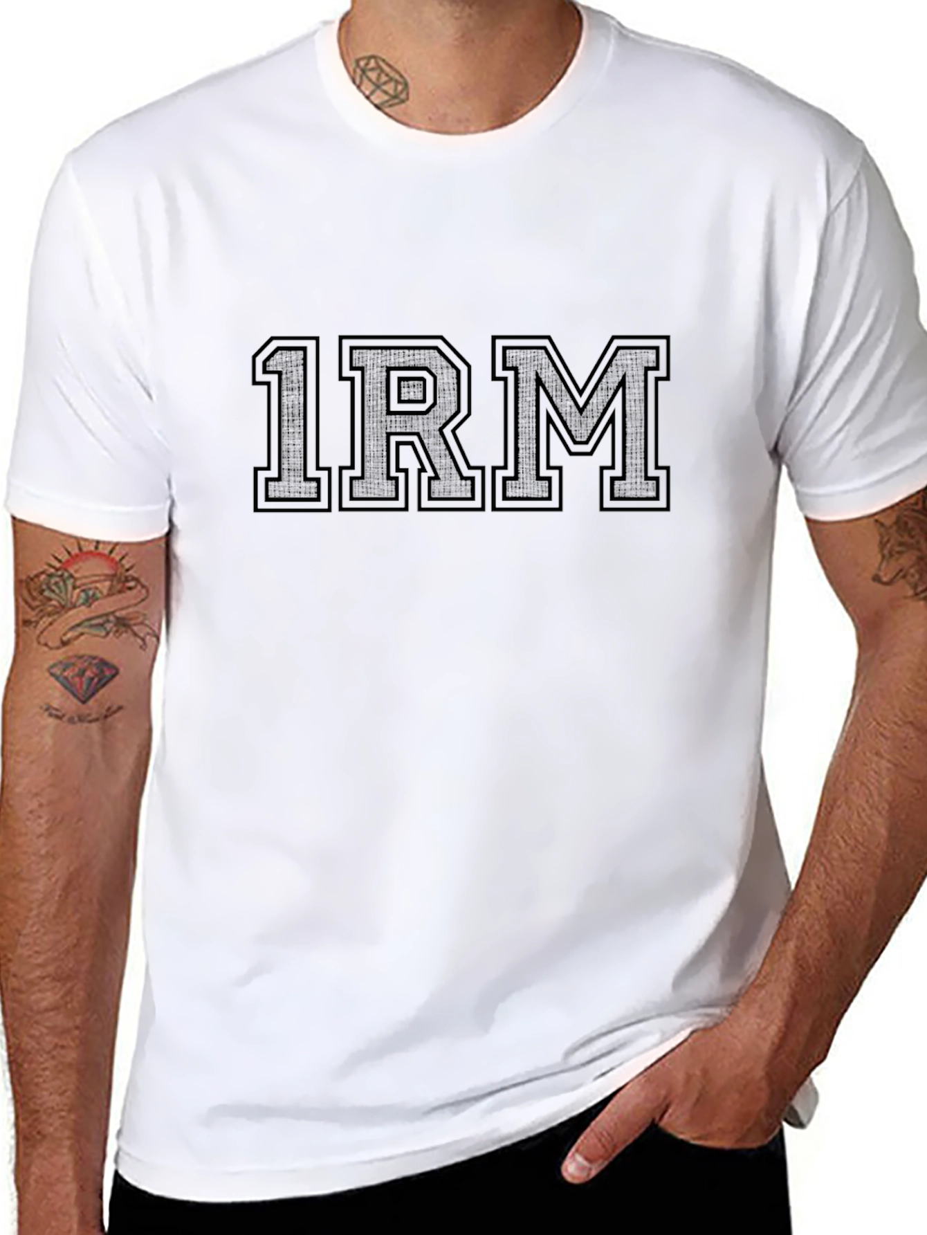 1RM Graphic Tee - Black