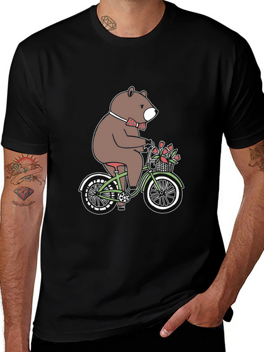 Bear on Bicycle T-Shirt