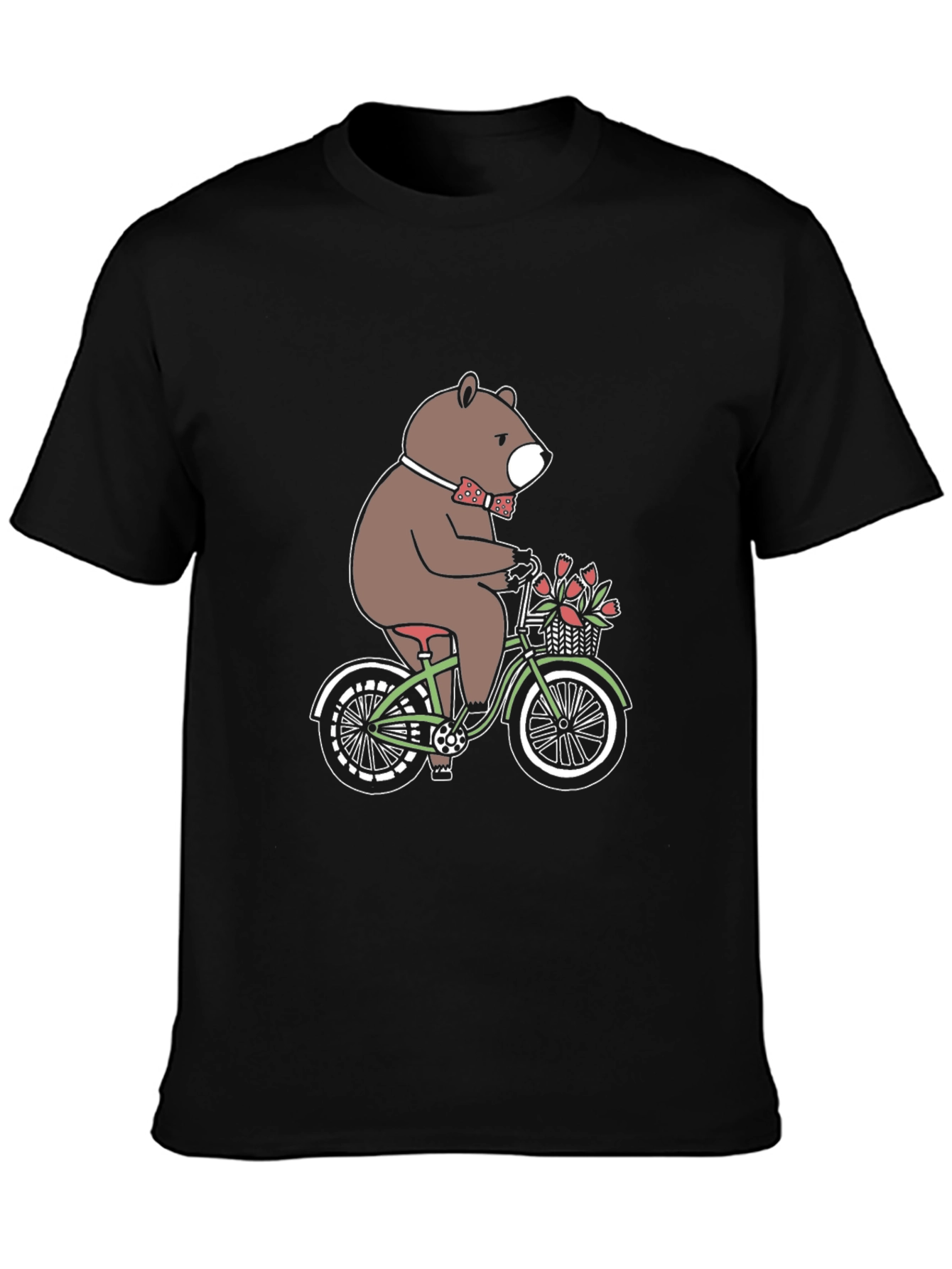 Bear on Bicycle T-Shirt