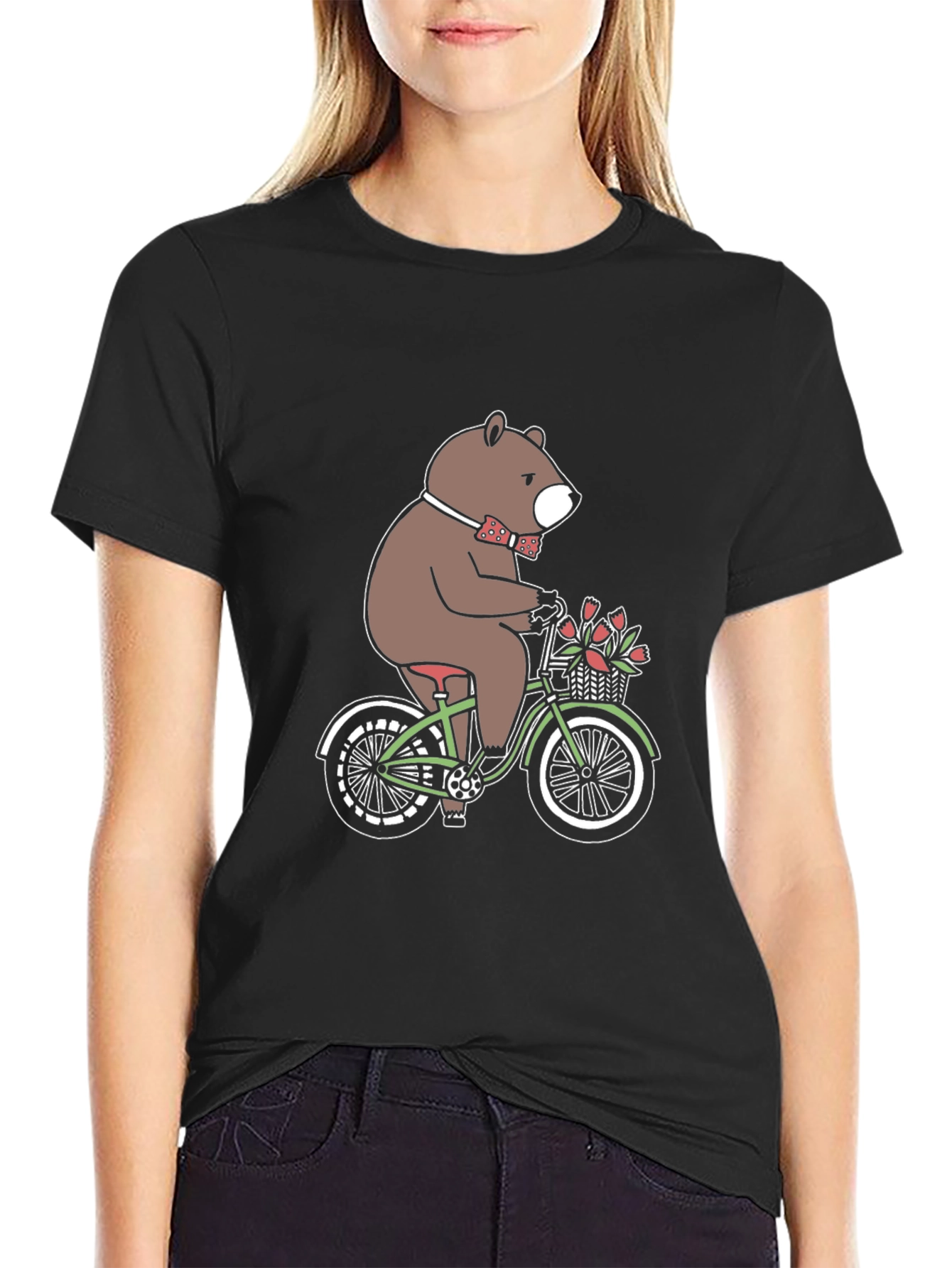 Bear on Bicycle T-Shirt