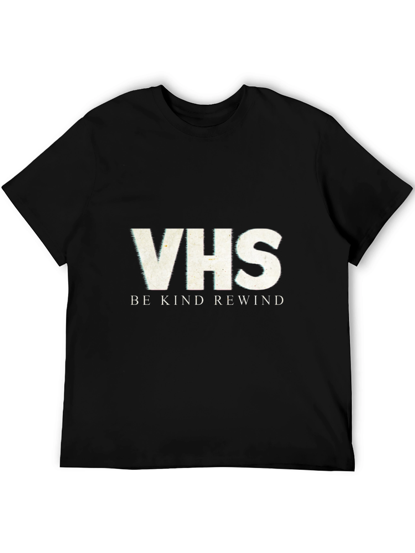 VHS Be Kind Rewind Black T-Shirt