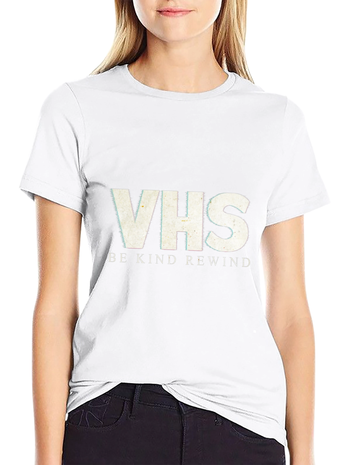 VHS Be Kind Rewind Black T-Shirt