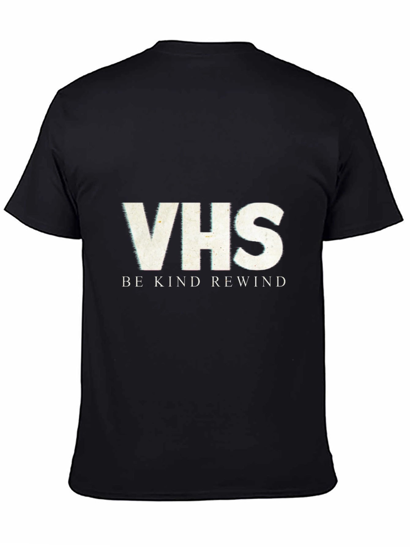 VHS Be Kind Rewind Black T-Shirt
