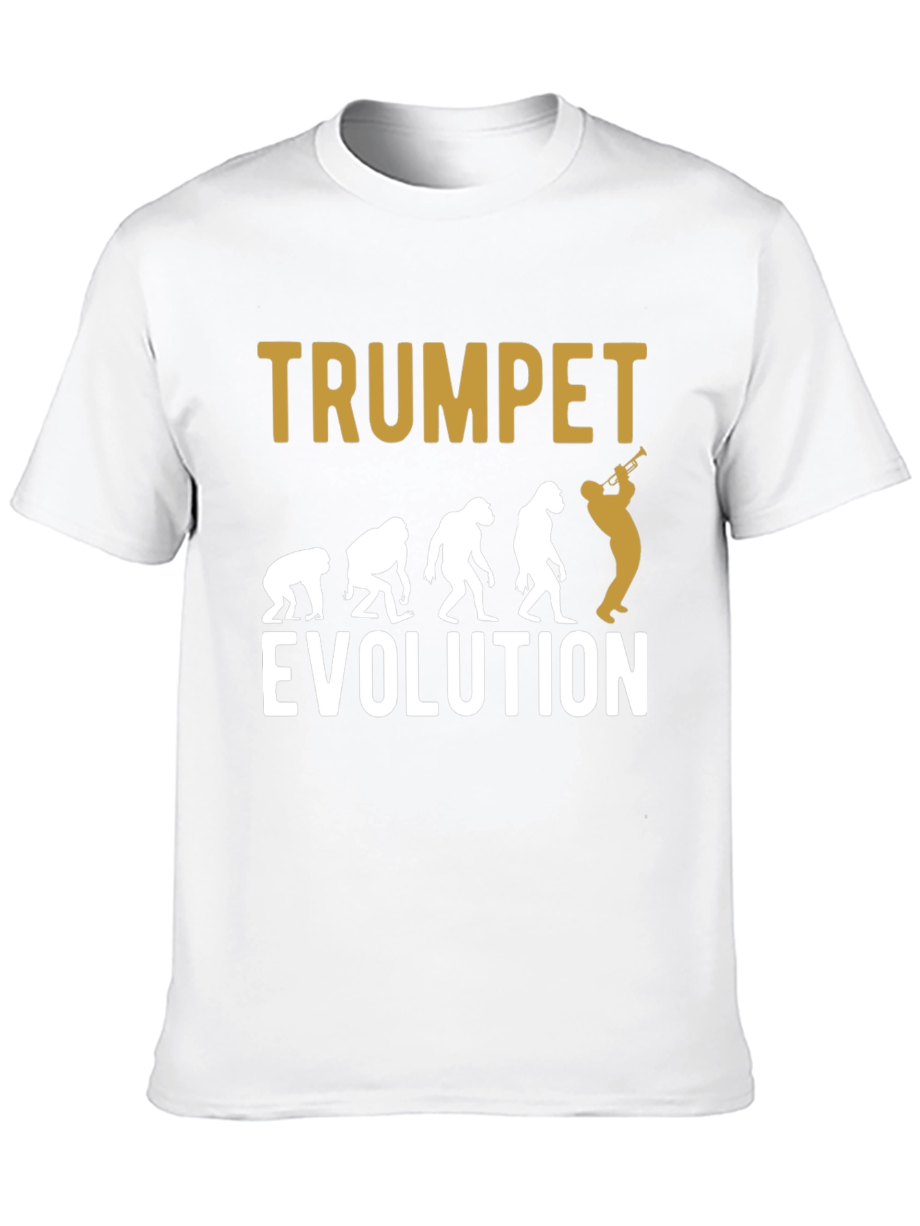 Trumpet Evolution T-Shirt | Musician Gift