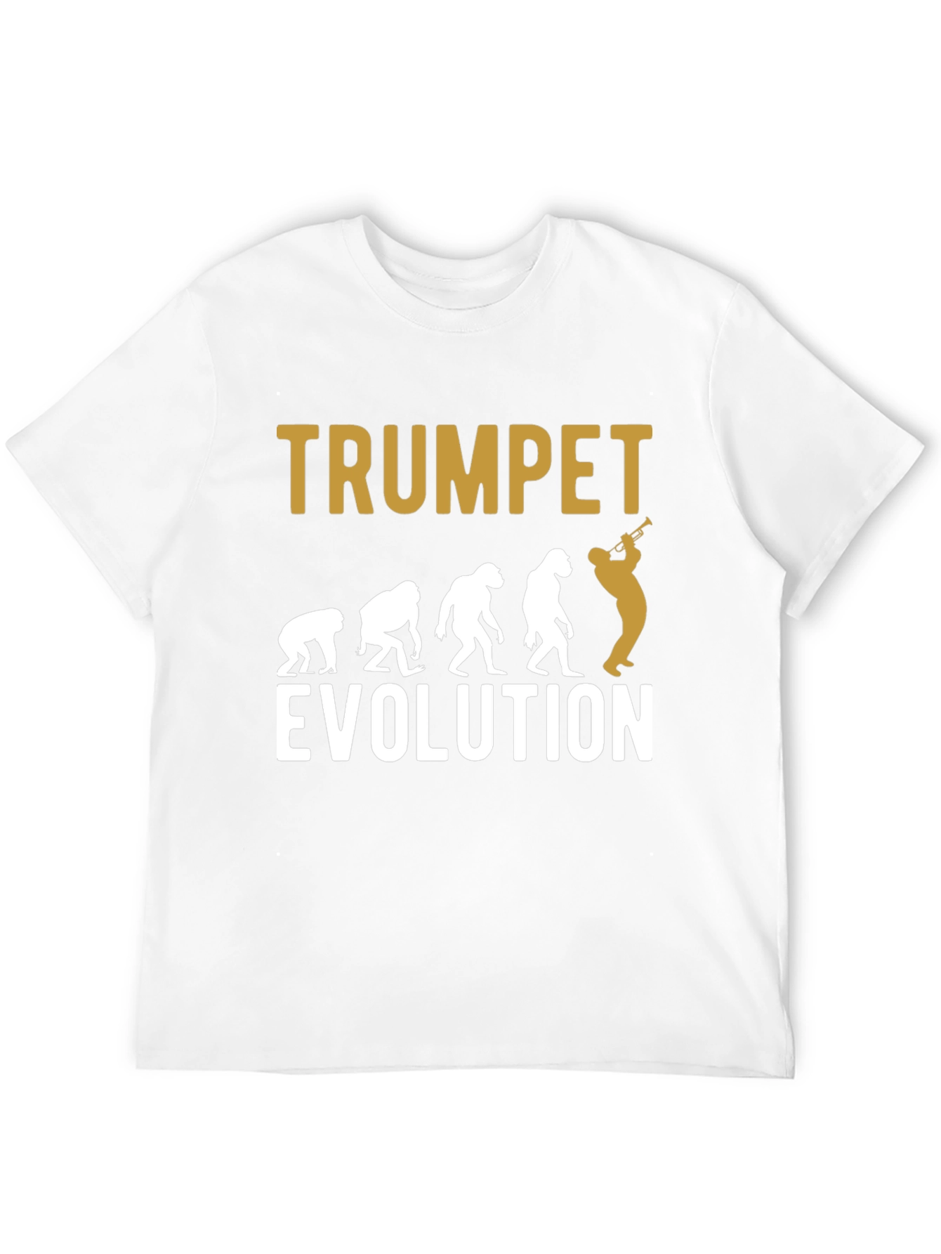 Trumpet Evolution T-Shirt | Musician Gift