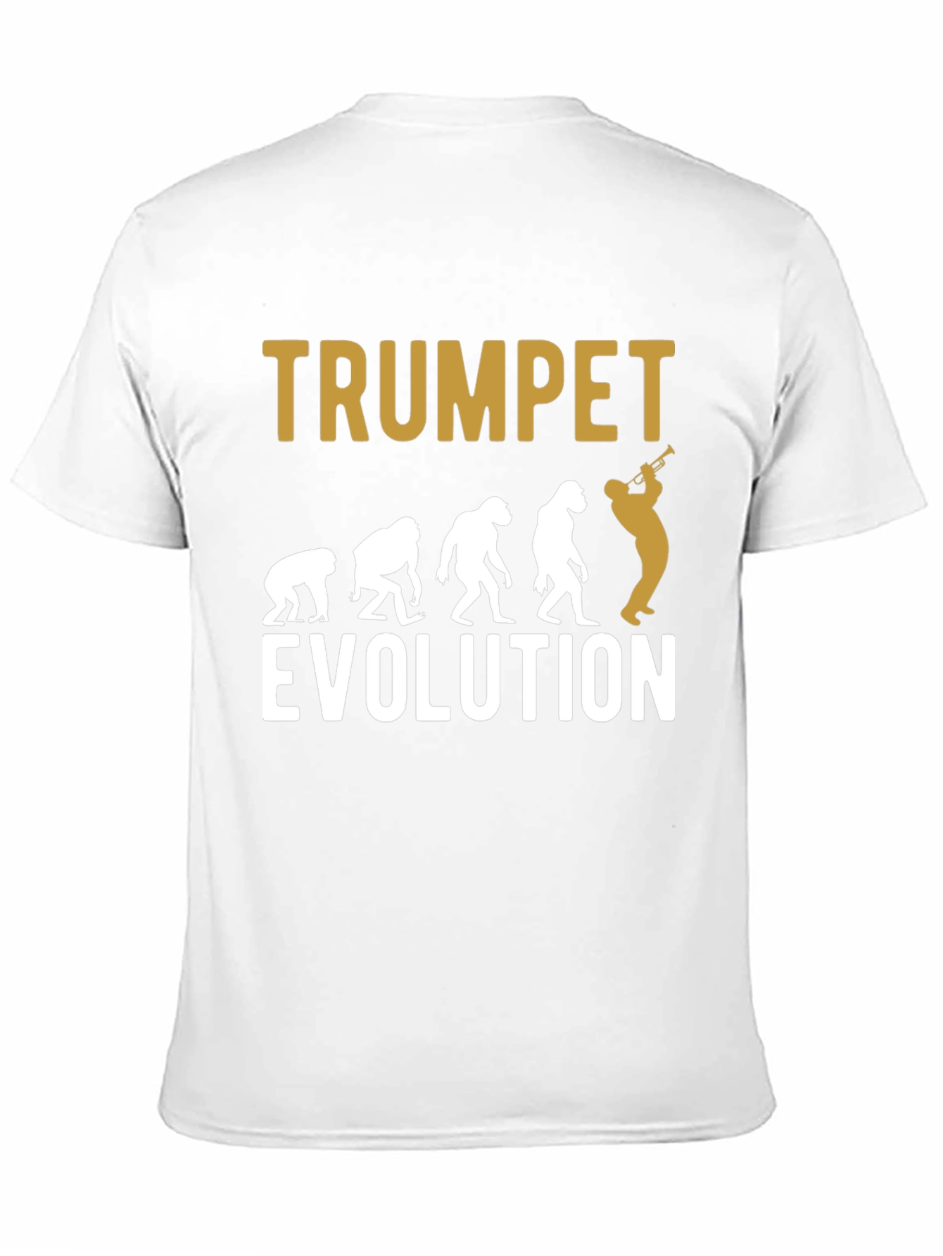 Trumpet Evolution T-Shirt | Musician Gift
