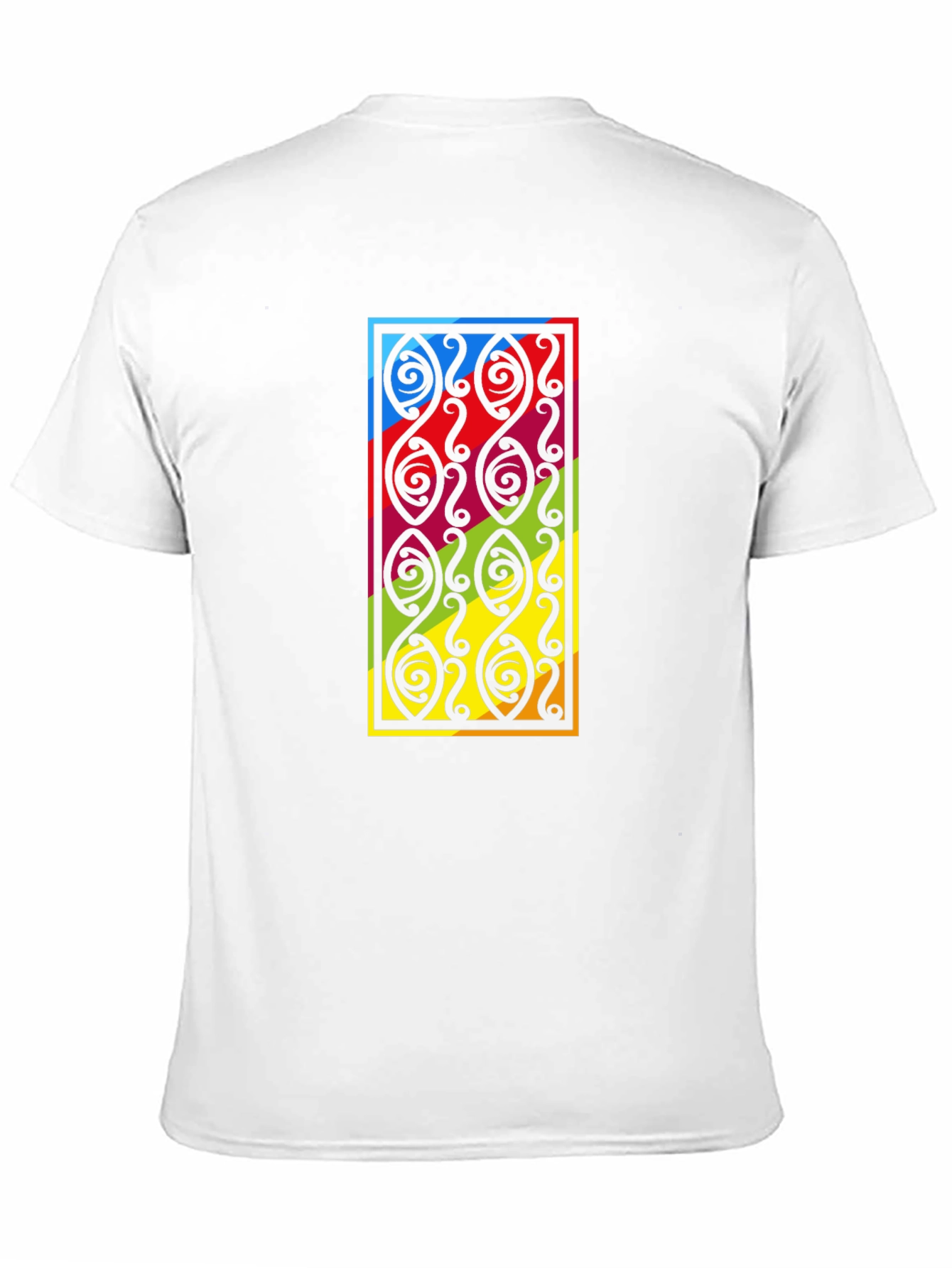 Tribal Pattern Graphic T-Shirt - Stylish Everyday Wear