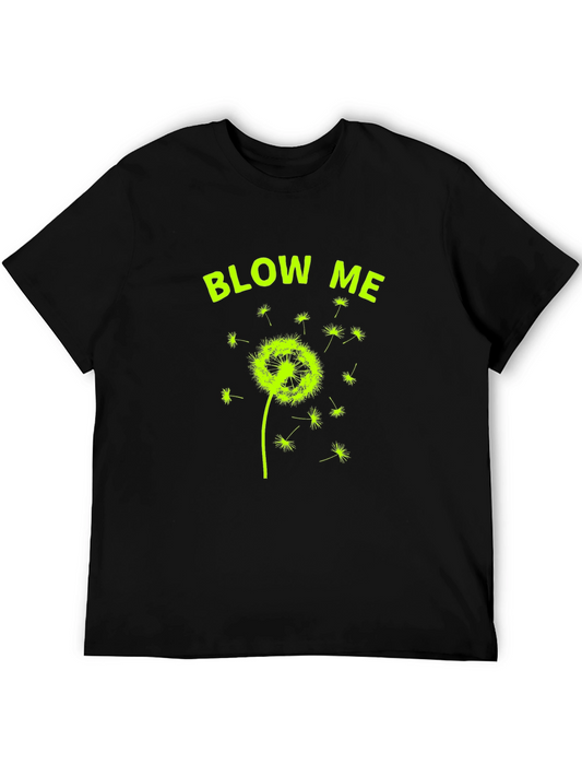 Blow Me Dandelion Graphic T-Shirt