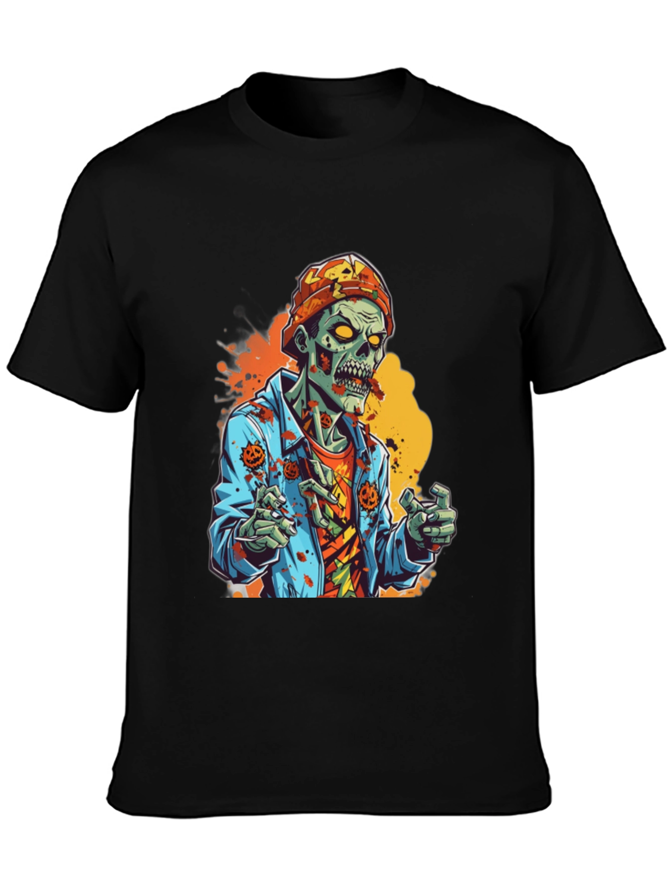 Zombie Halloween Graphic Tee