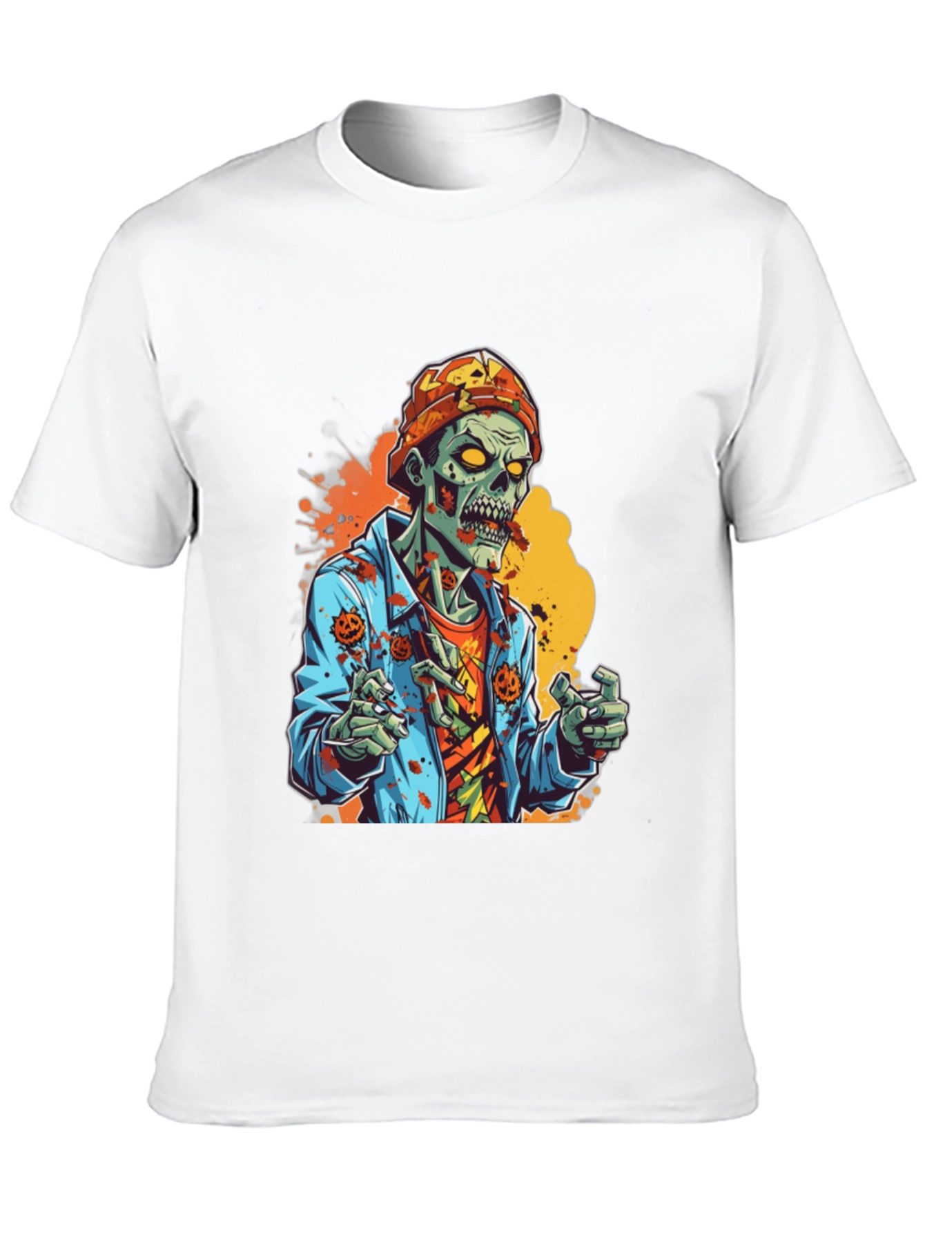 Zombie Halloween Graphic Tee