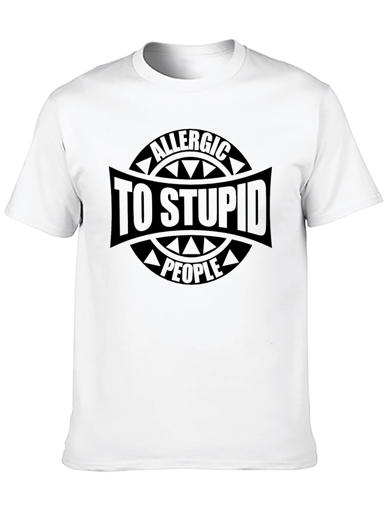 Allergic to Stupid People Graphic Tee