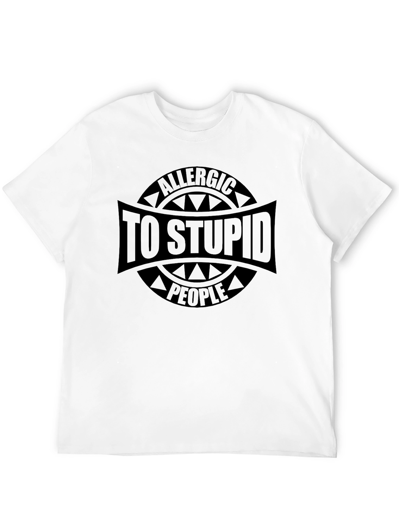 Allergic to Stupid People Graphic Tee