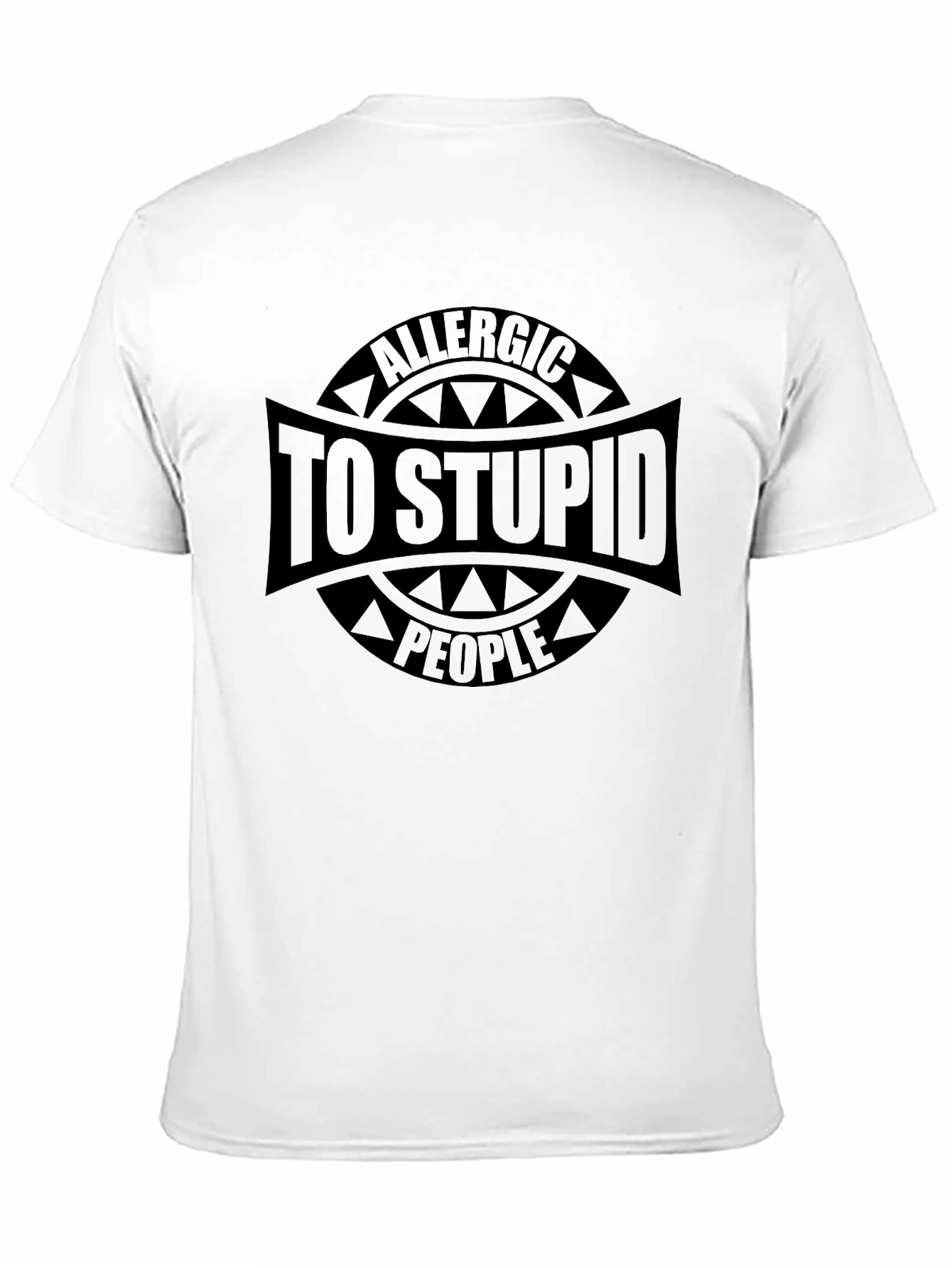 Allergic to Stupid People Graphic Tee