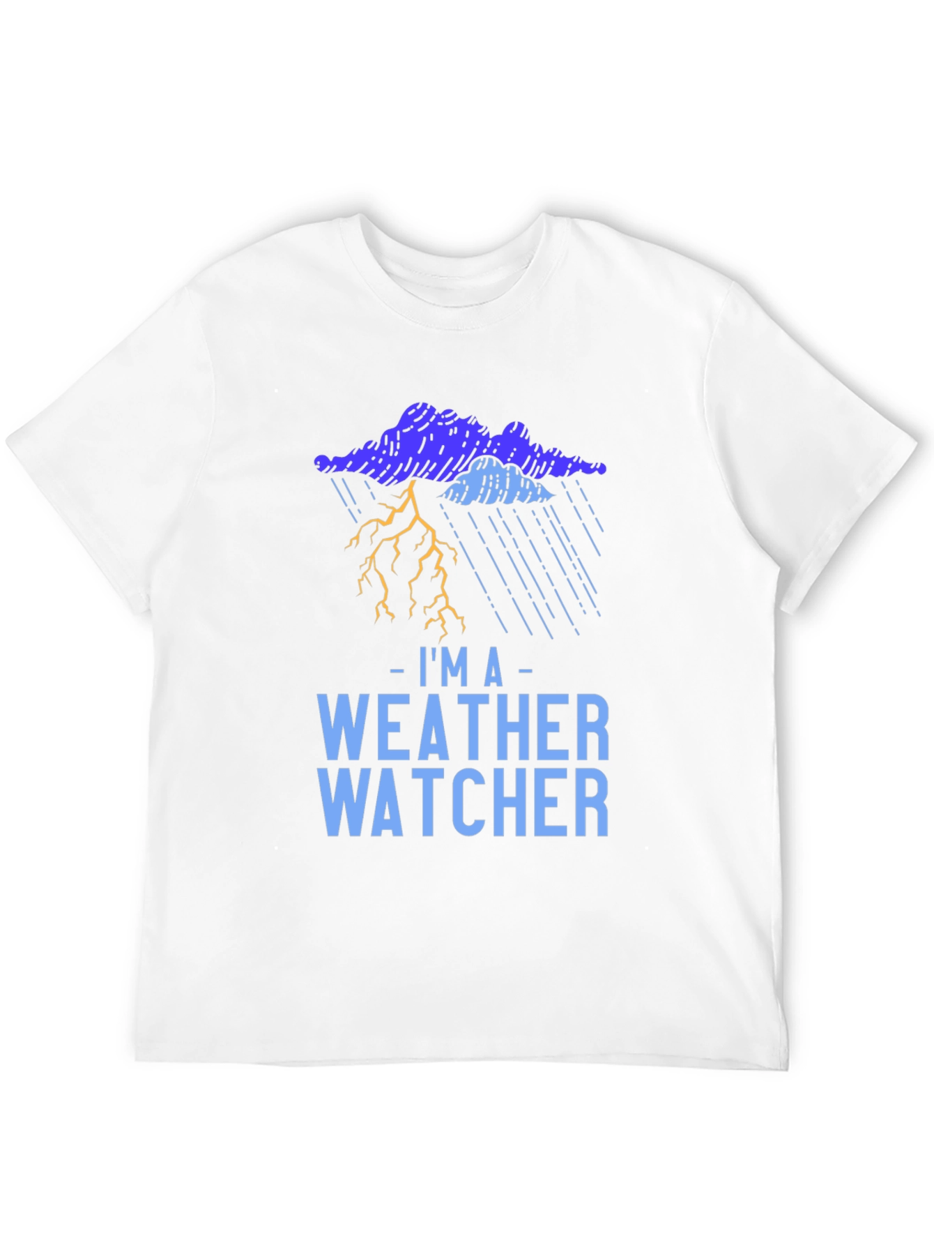 Weather Watcher Graphic T-Shirt - Storm Design
