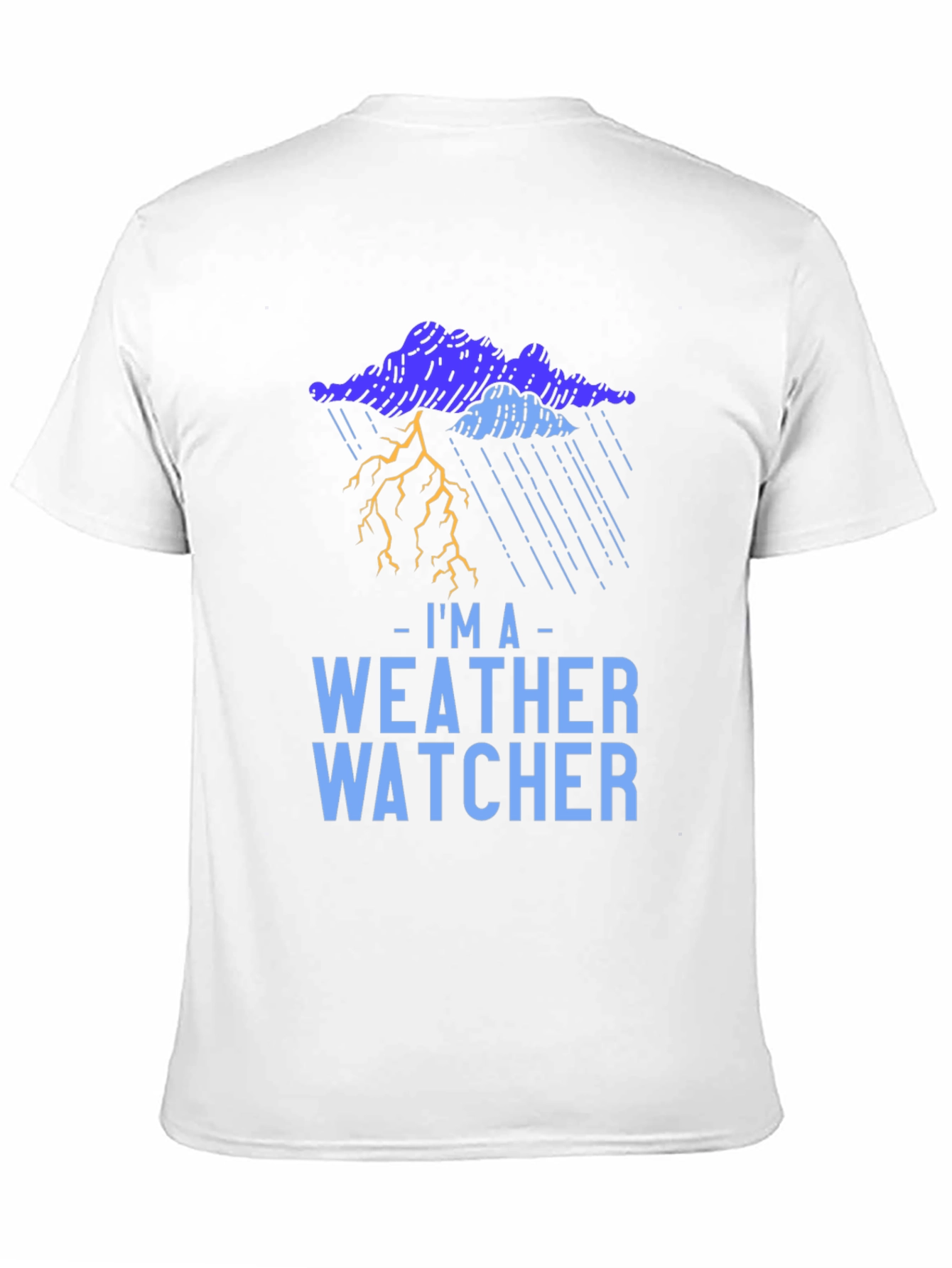 Weather Watcher Graphic T-Shirt - Storm Design