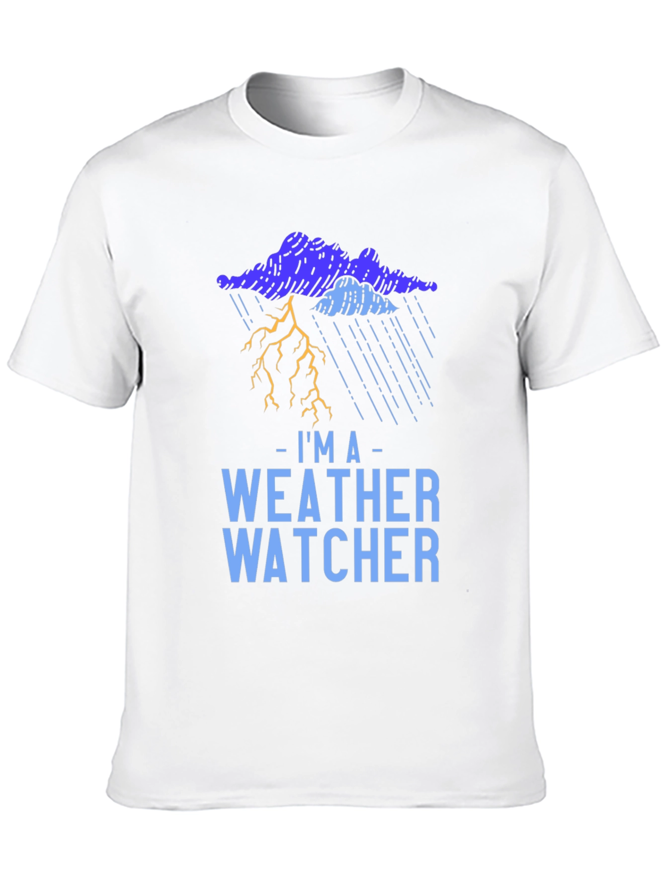 Weather Watcher Graphic T-Shirt - Storm Design