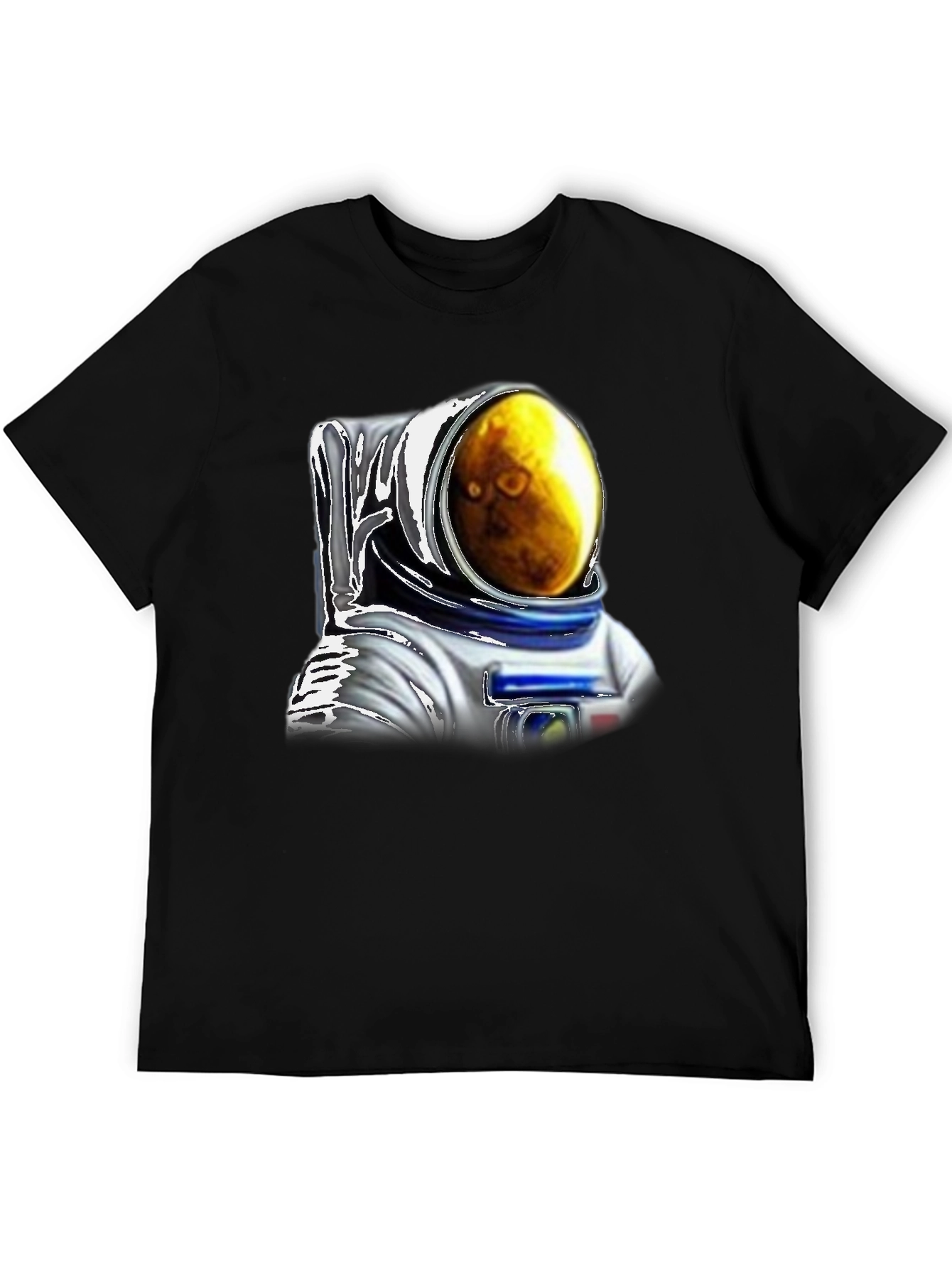 Astronaut Planet T-Shirt - Cosmic Style