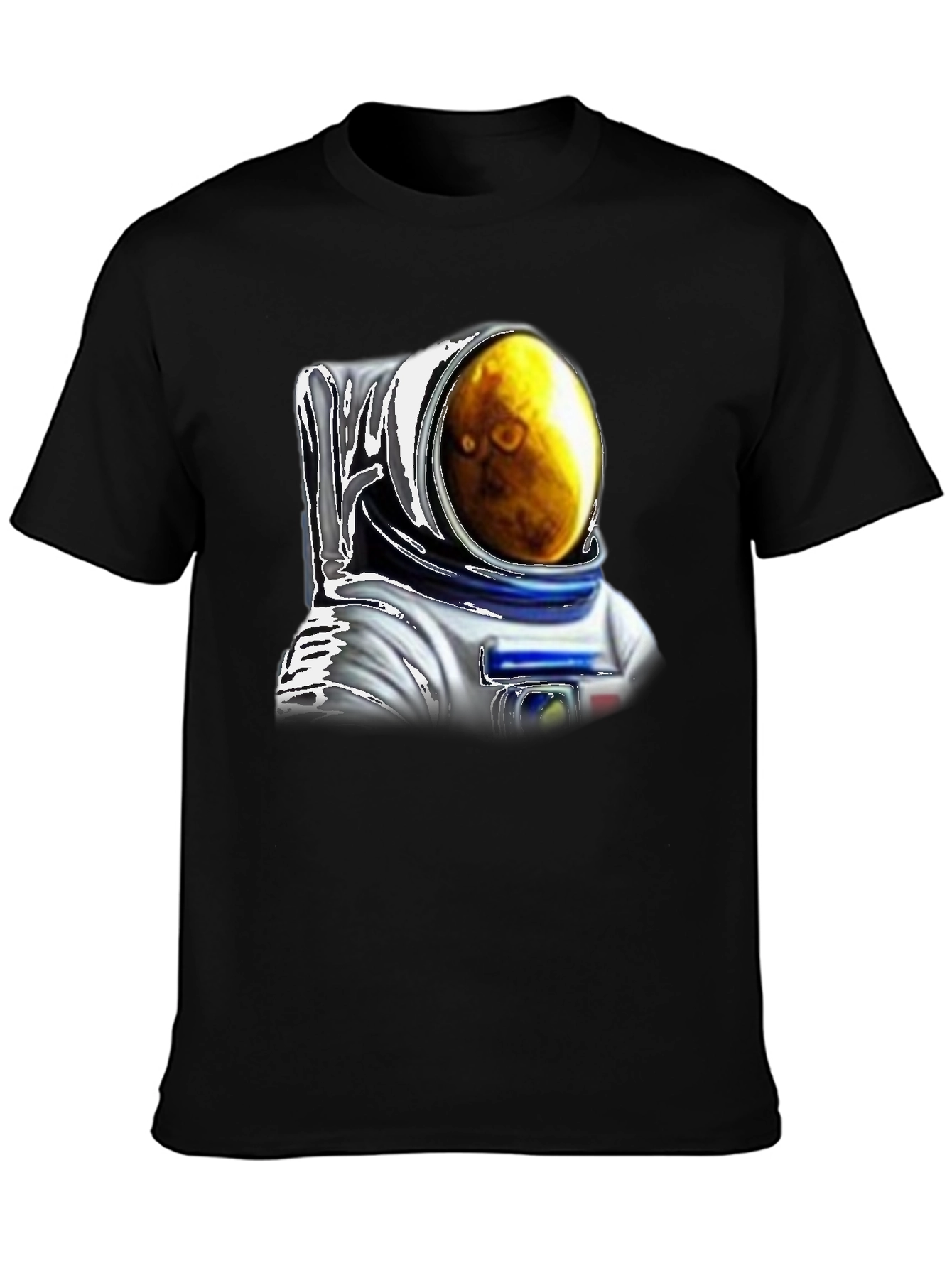 Astronaut Planet T-Shirt - Cosmic Style
