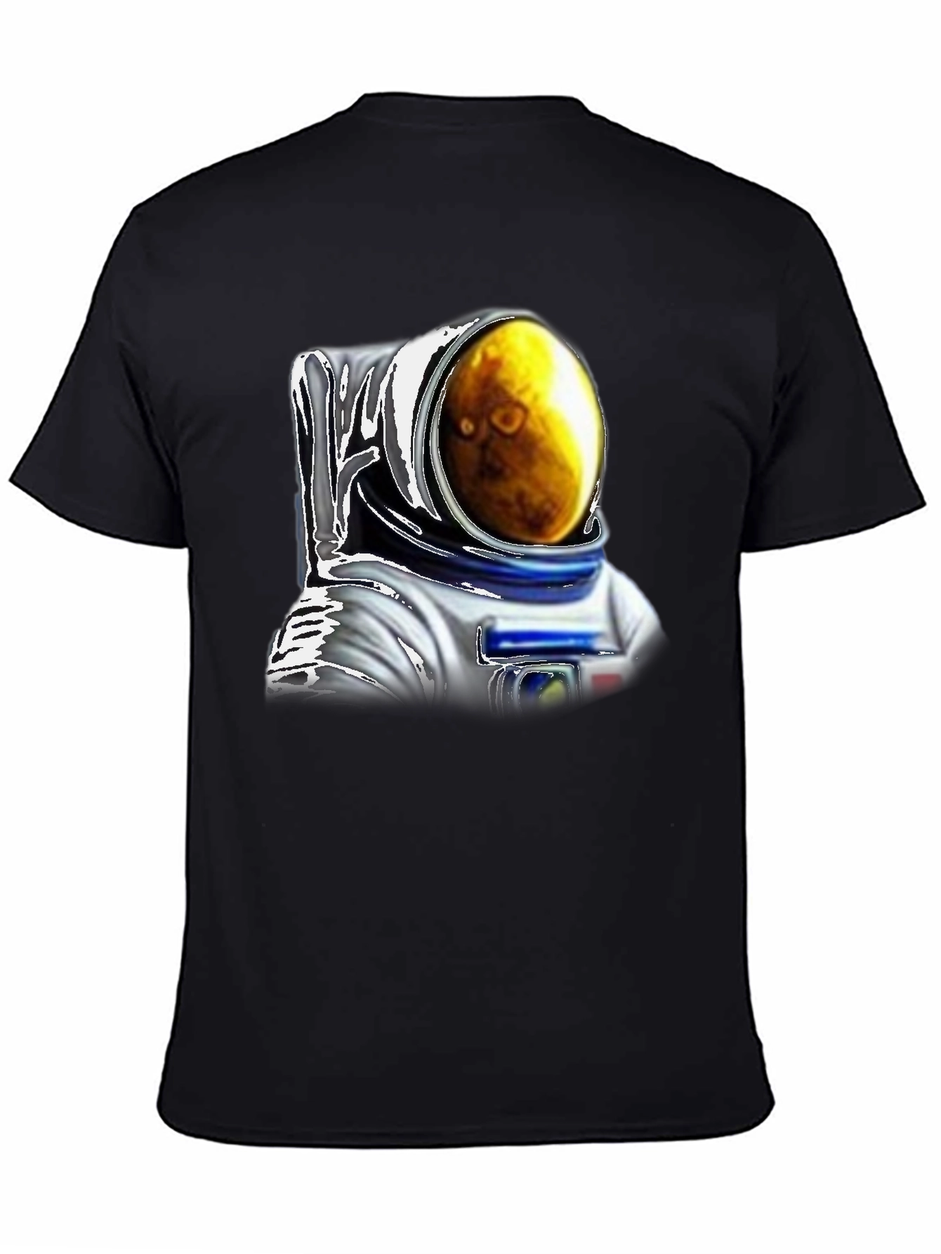 Astronaut Planet T-Shirt - Cosmic Style