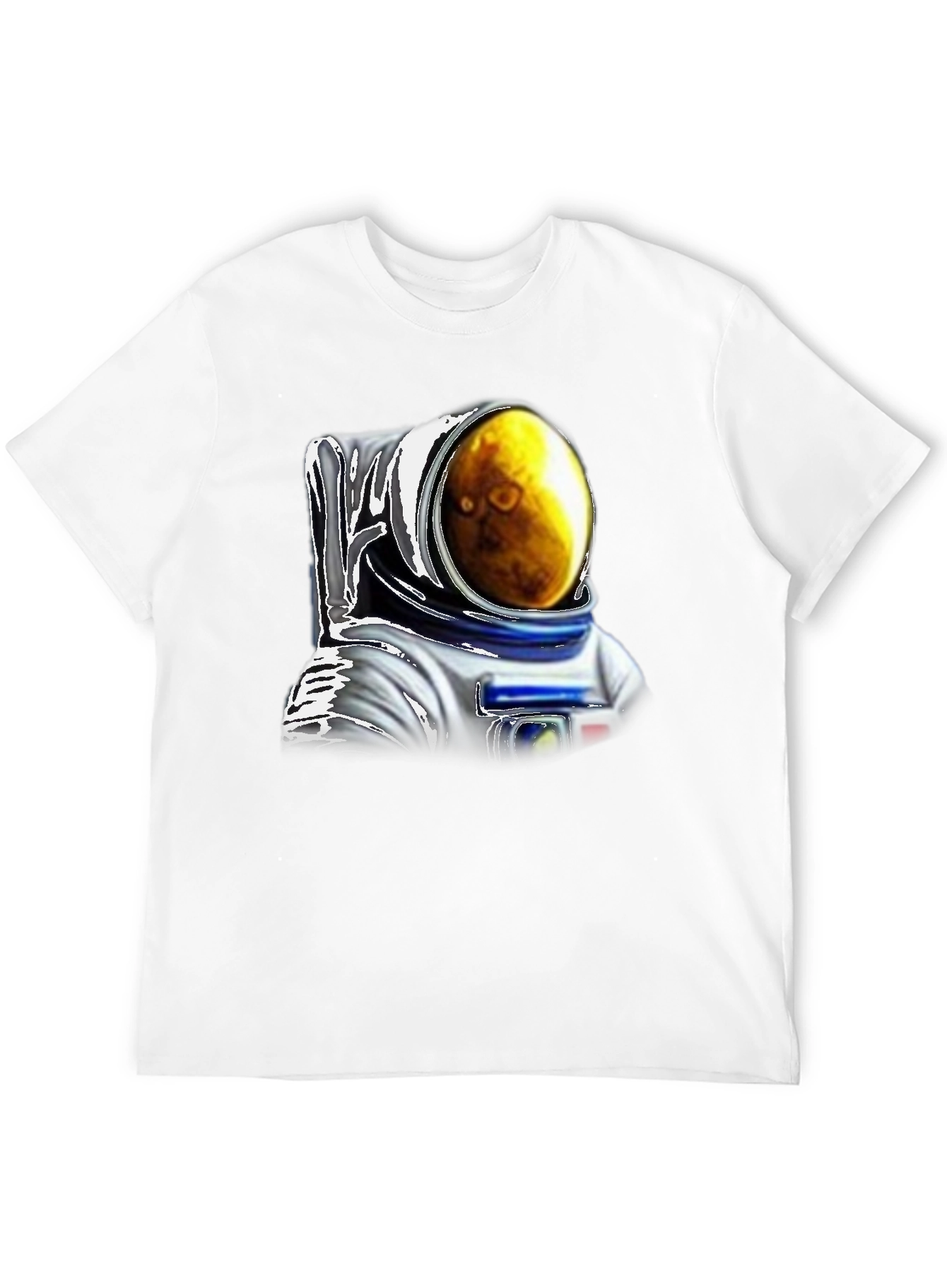Astronaut Planet T-Shirt - Cosmic Style