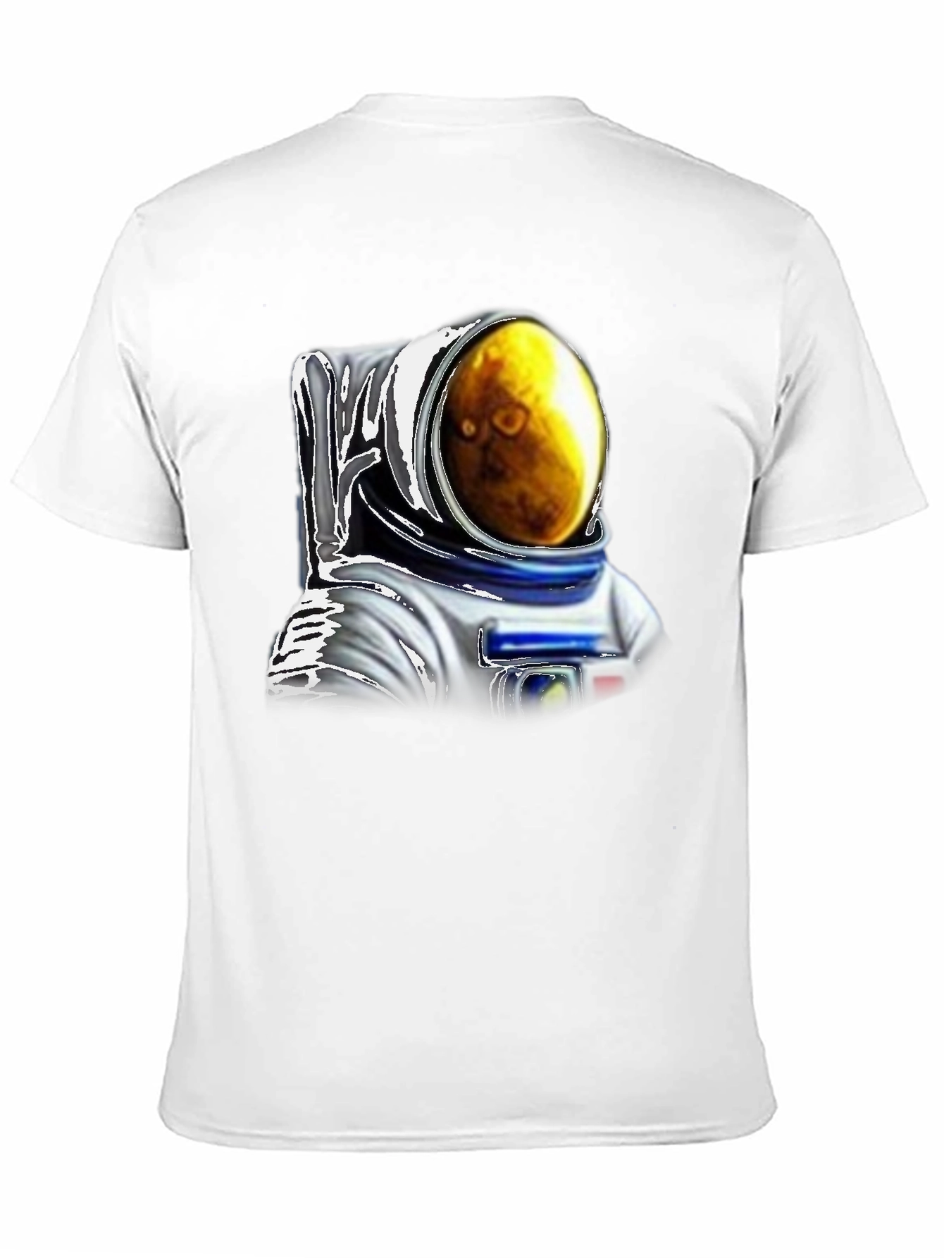 Astronaut Planet T-Shirt - Cosmic Style