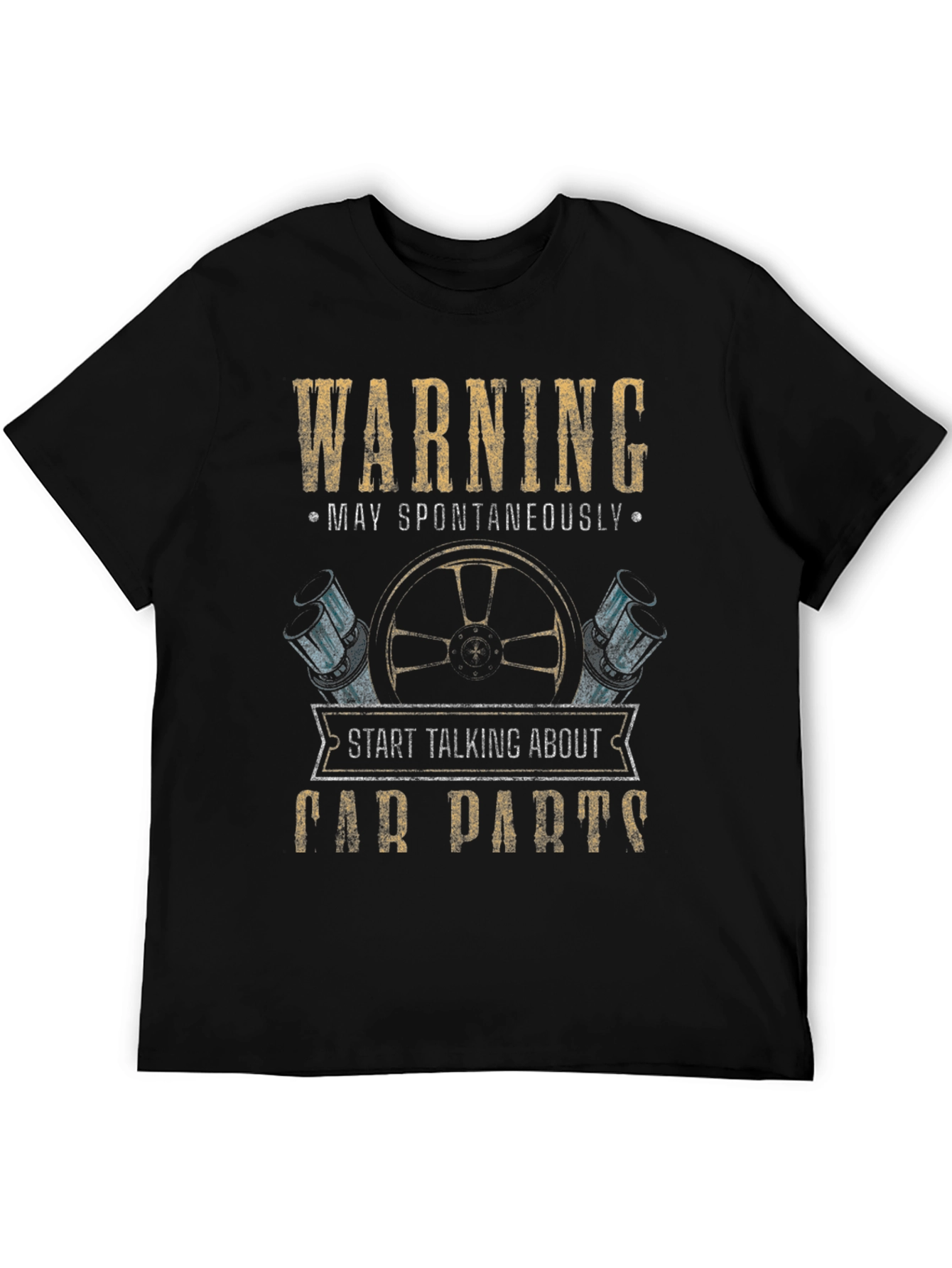 Warning Car Parts T-Shirt