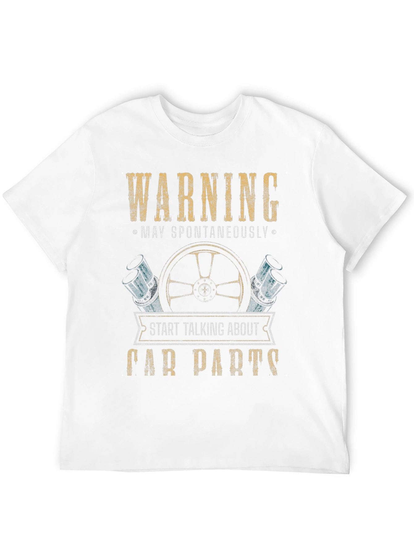 Warning Car Parts T-Shirt