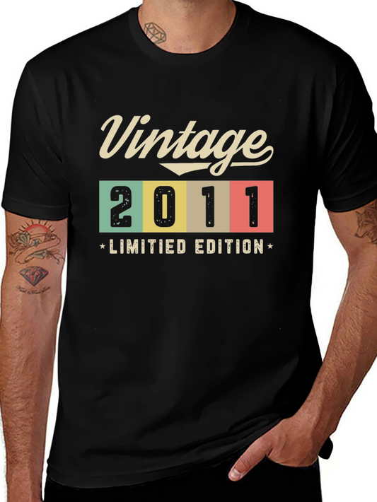Vintage 2011 Limited Edition Black T-Shirt