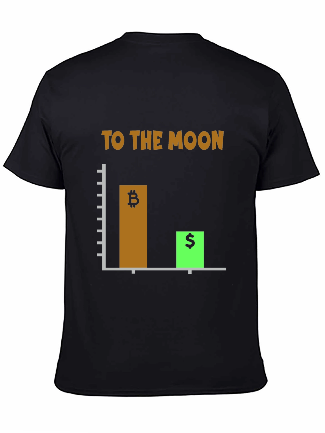 Bitcoin To The Moon Graphic Tee