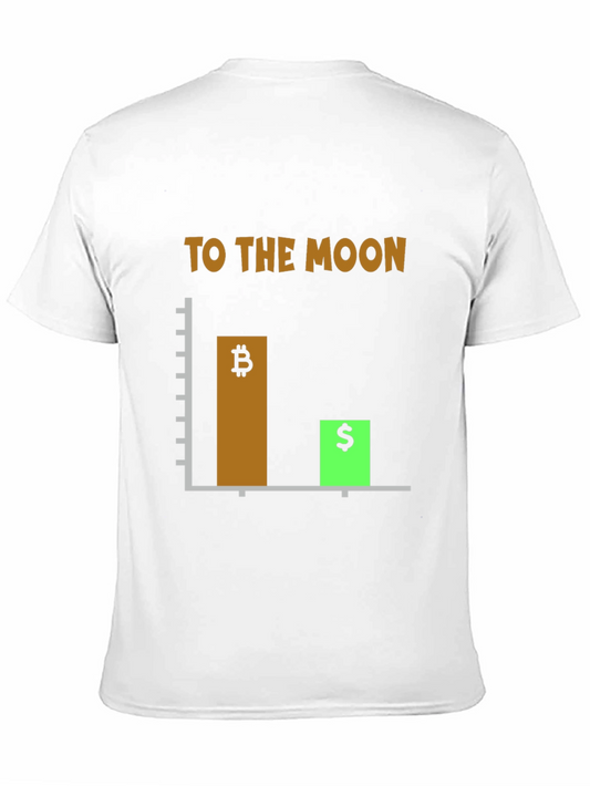 Bitcoin To The Moon Graphic Tee