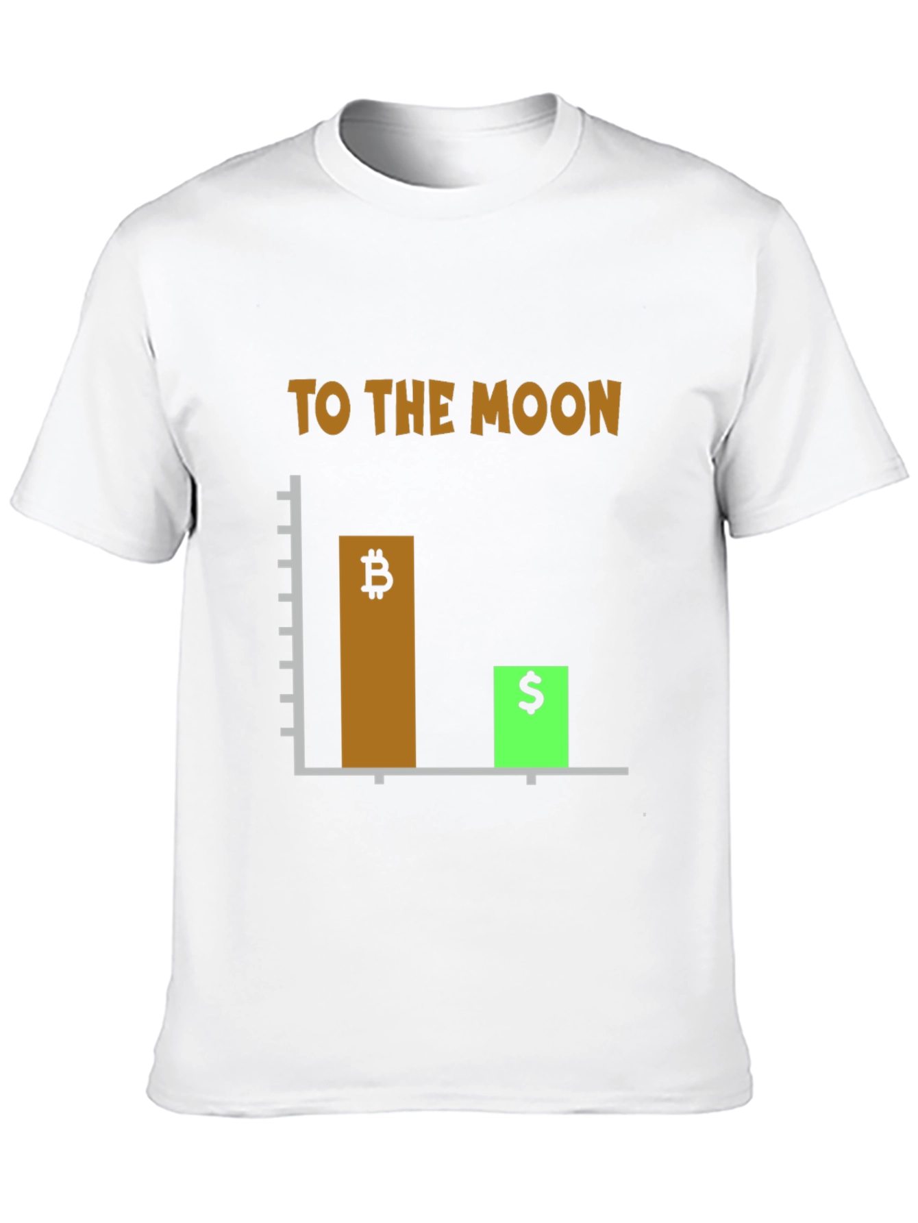 Bitcoin To The Moon Graphic Tee