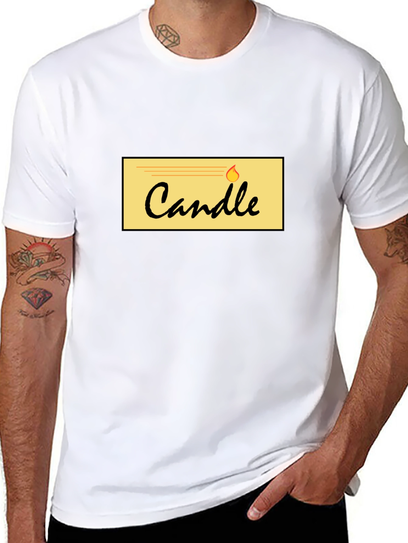 Black Candle Graphic Tee
