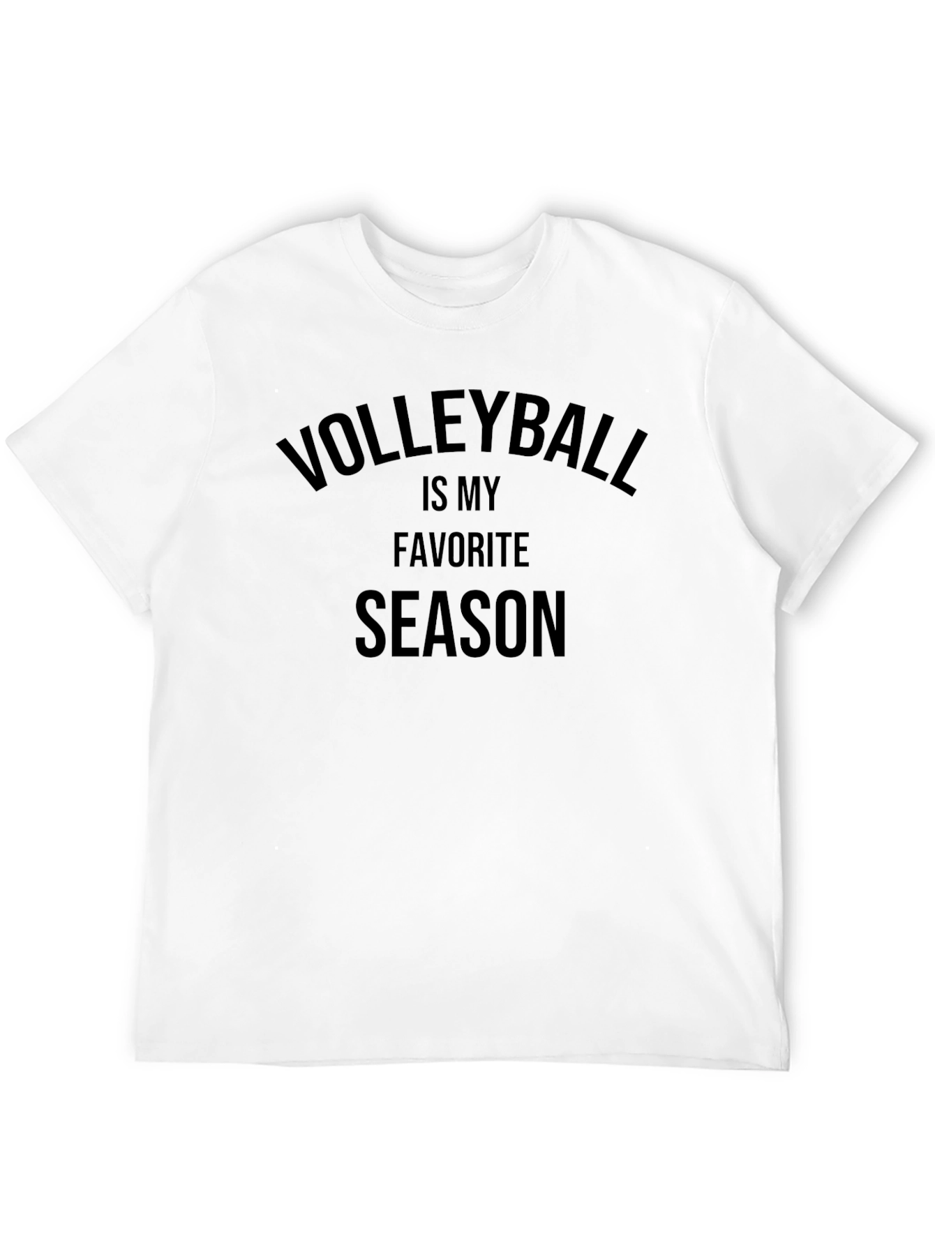 Volleyball Is My Favorite Season Graphic T-Shirt