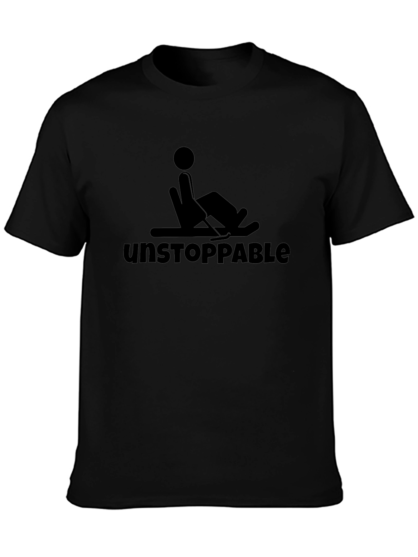 Unstoppable Stick Figure Rocking Chair T-Shirt