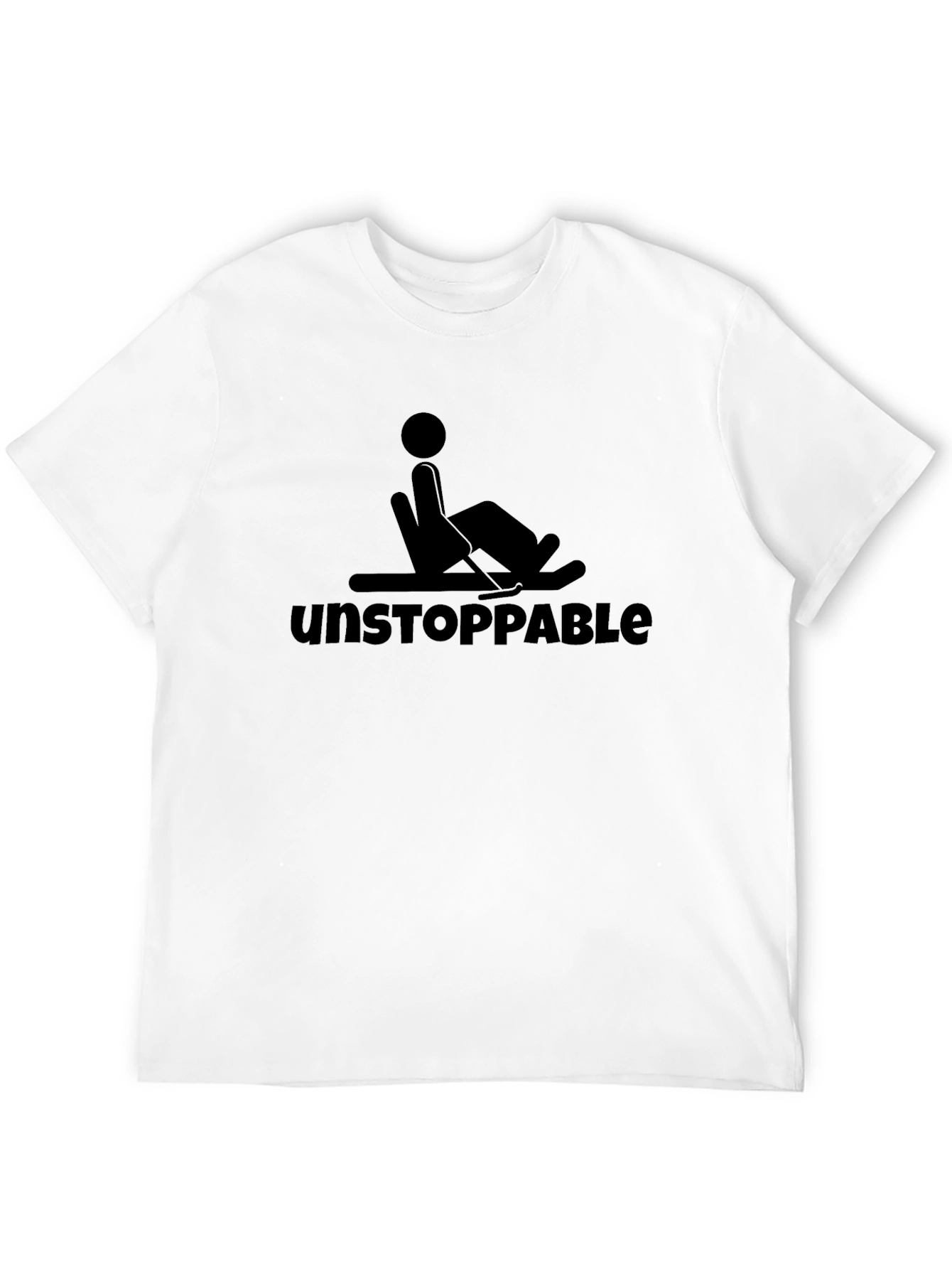 Unstoppable Stick Figure Rocking Chair T-Shirt