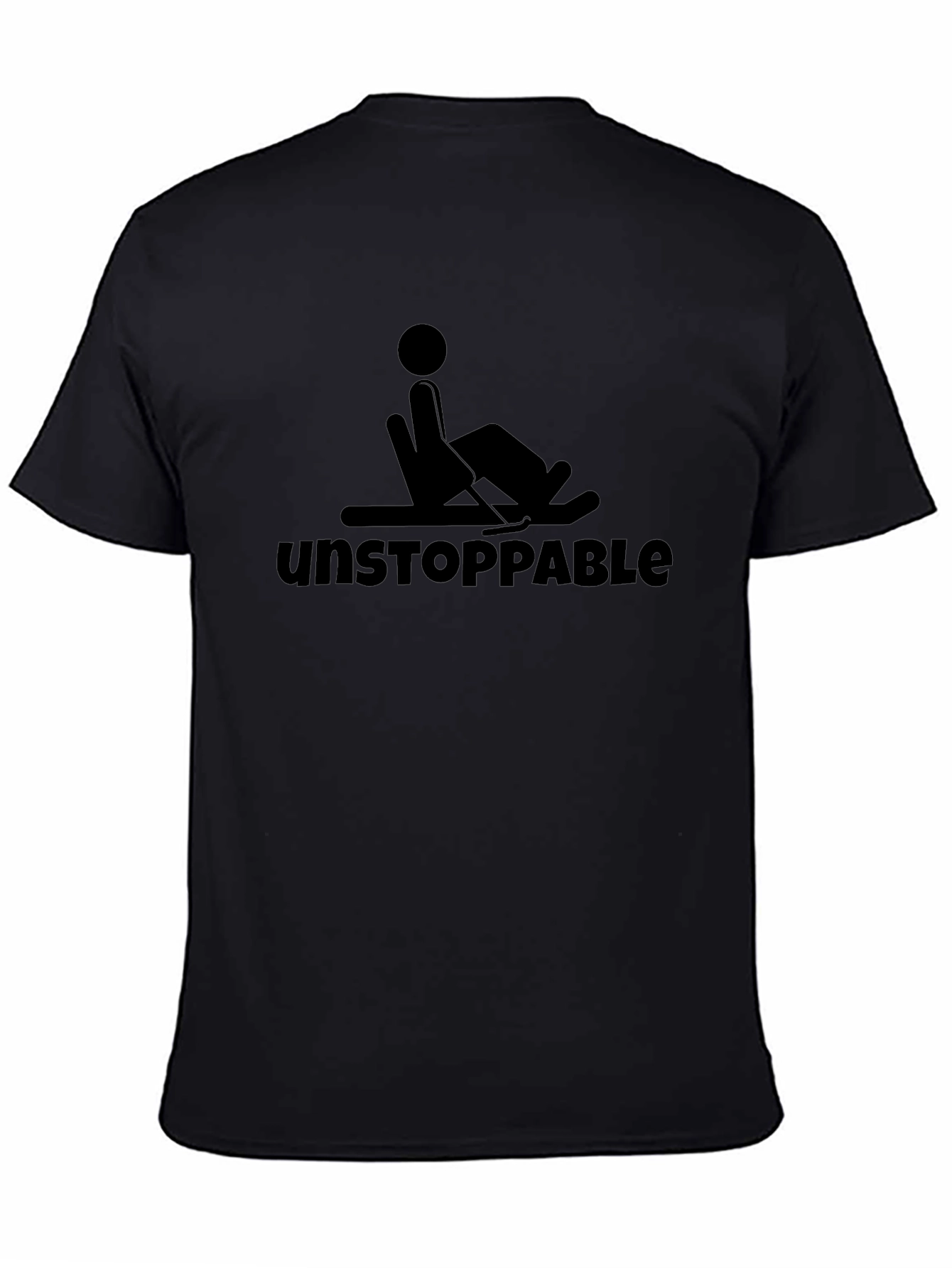 Unstoppable Stick Figure Rocking Chair T-Shirt