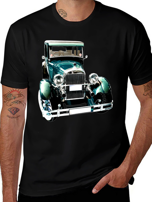 Vintage Car Graphic T-Shirt - Classic Auto Tee